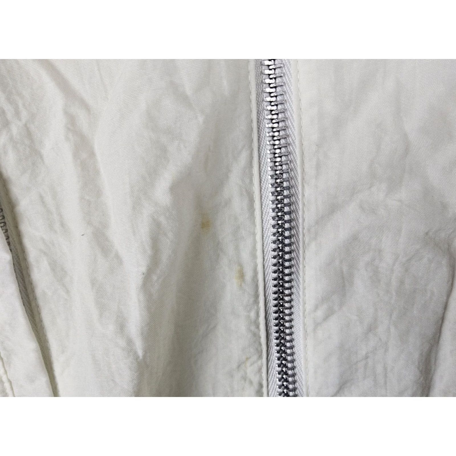 Catalina VINTAGE Catalina Windbreaker Jacket Full Zip 90s Nautical Size M White Womens Size M / US 6-8 / IT 42-44 - 3 Thumbnail