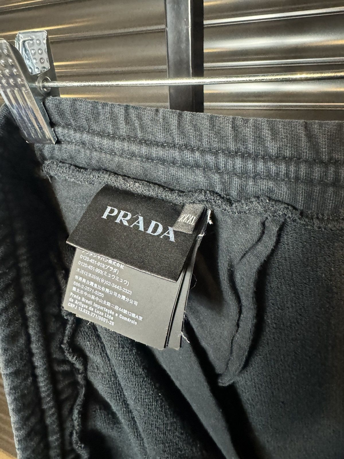 Prada Prada Black Sweatpants Joggers Sweats 2018 - Size XXL Size US 34 / EU 50 - 9 Thumbnail