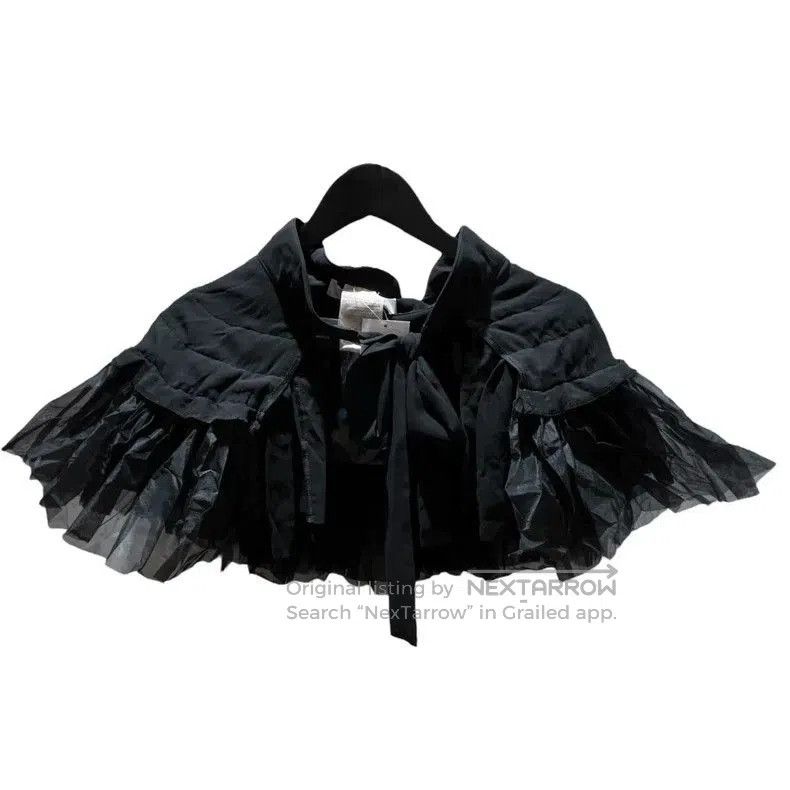 Comme des Garcons COMME des GARCONS Tulle Ruffle Collar. Size ONE SIZE - 1 Thumbnail