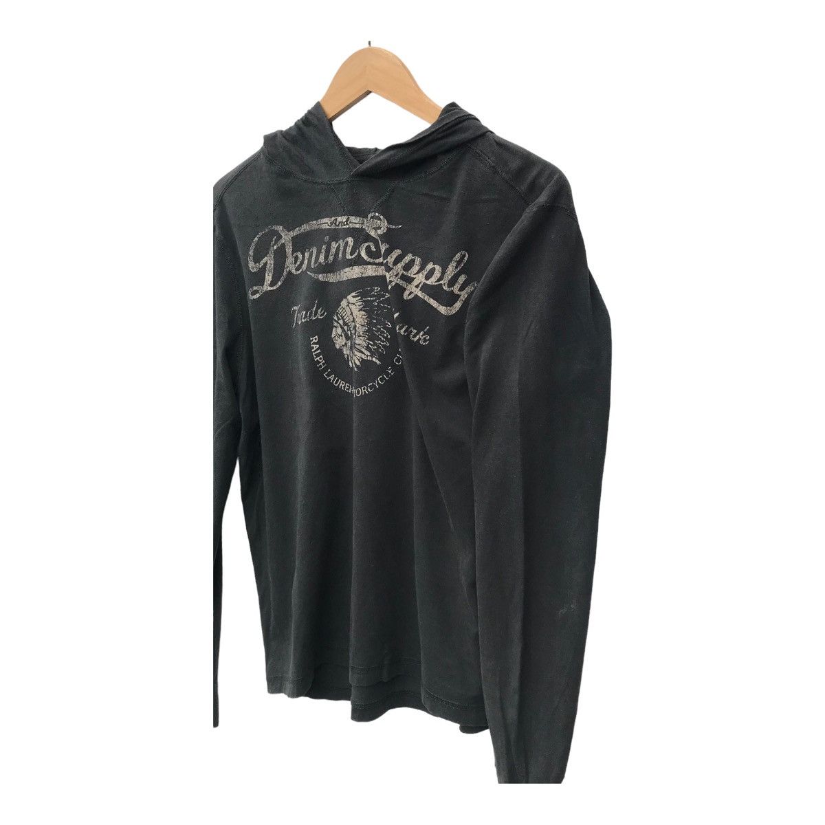 Denim & Supply Ralph Lauren Denim Supply Ralph Lauren Motorcycle Longsleeve Hoodie Shirt Size US M / EU 48-50 / 2 - 4 Thumbnail
