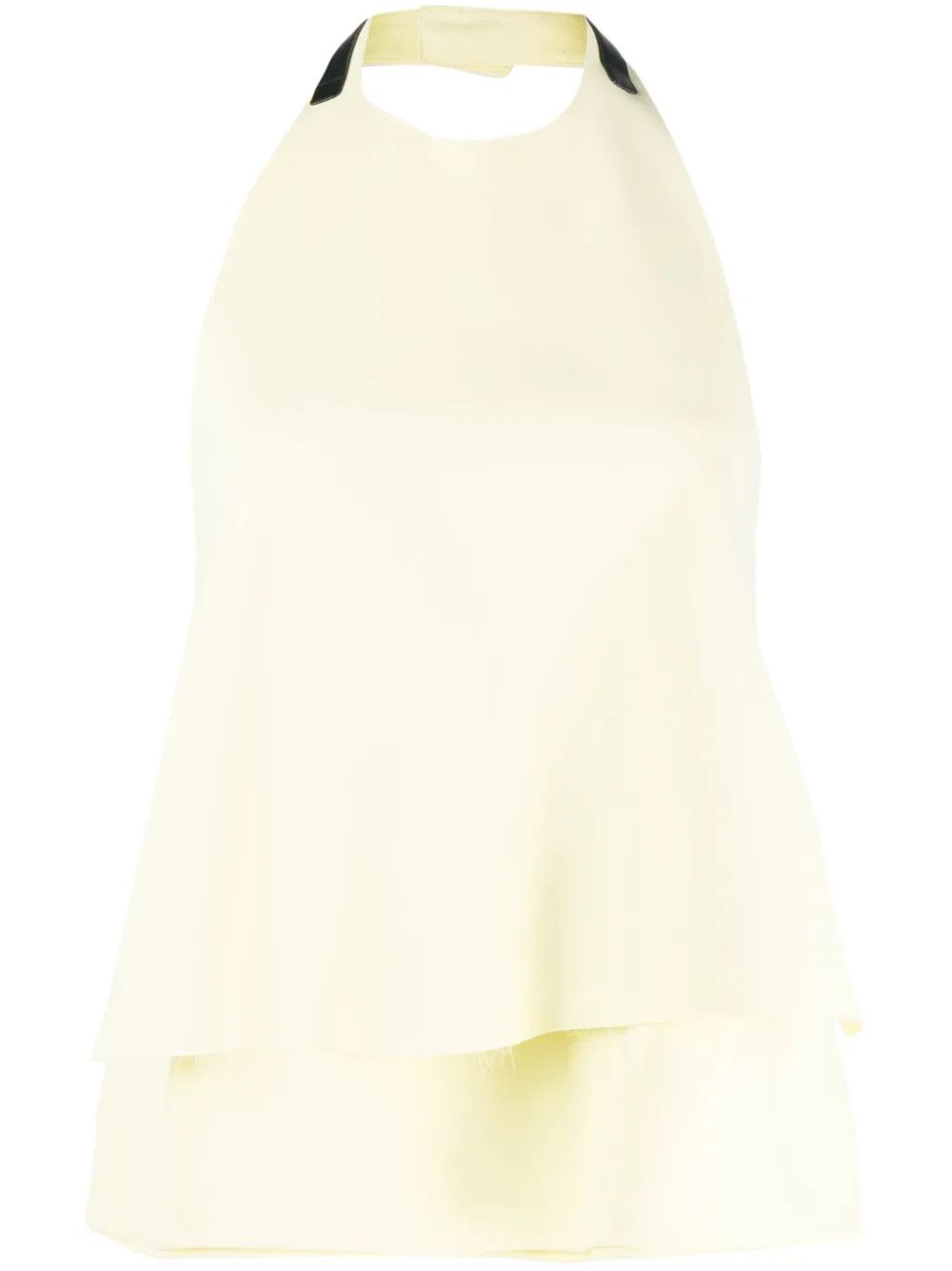 Jil Sander o1y1025 Blouse in Pastel Yellow Size XS / US 0-2 / IT 36-38 - 1 Thumbnail