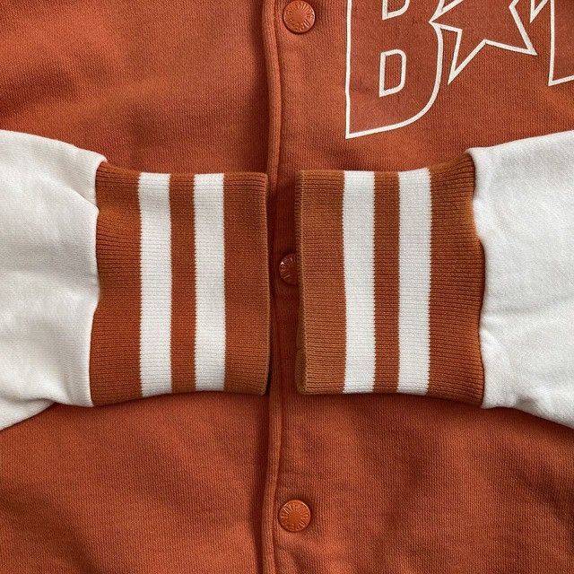 Bape BAPE STA Logo Sweat Varsity Jacket a bathing ape star NIGO Size US M / EU 48-50 / 2 - 6 Thumbnail