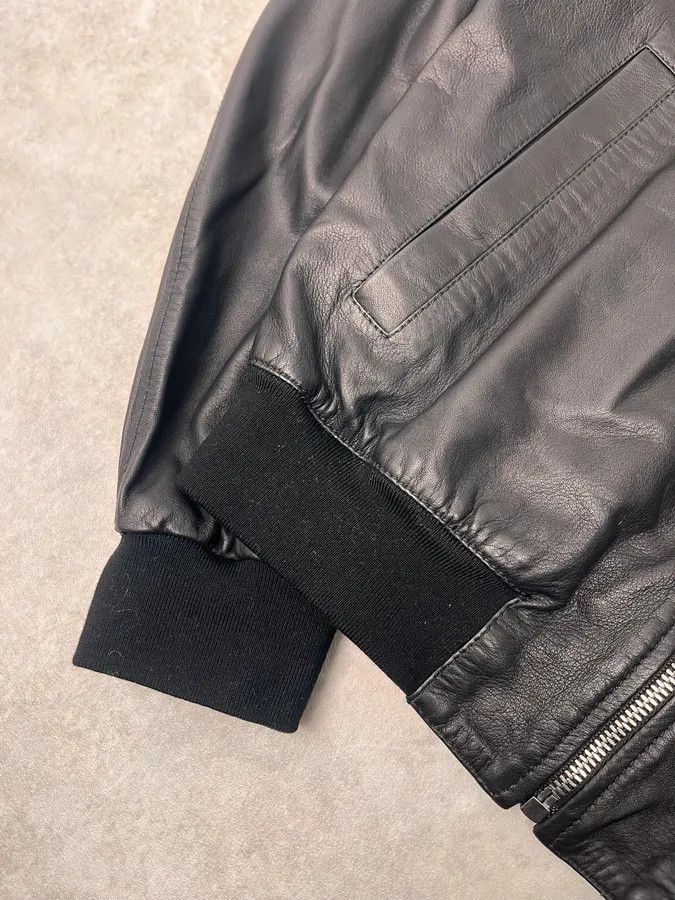 Gucci Gucci Black Leather Biker Jacket Size US M / EU 48-50 / 2 - 7 Thumbnail