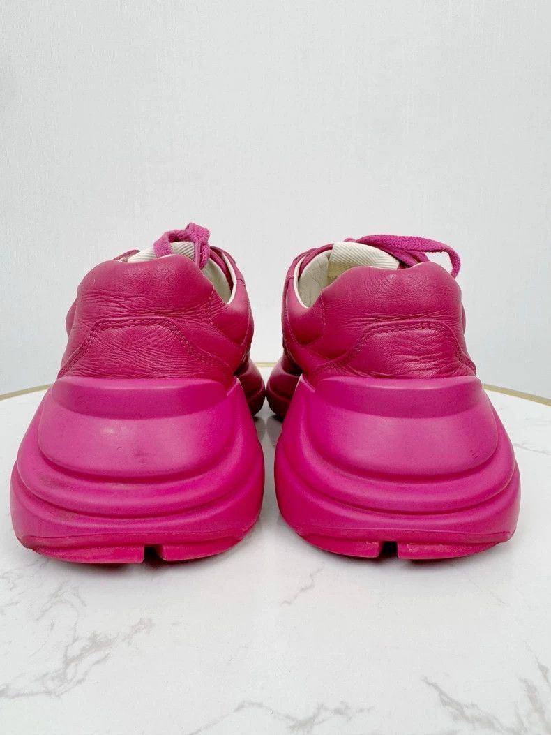 Gucci Gucci Pink Dad Sneakers Size 37-2506 Size US 6.5 / EU 39-40 - 4 Thumbnail