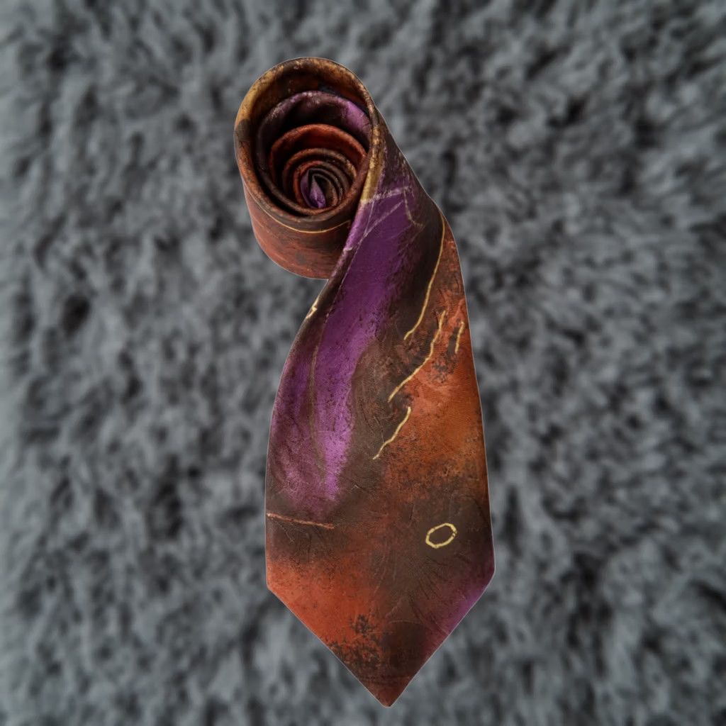 Casablanca Casablanca Tie Men's One Size Pointed Classic Multicolor Patterned Size ONE SIZE - 1 Thumbnail