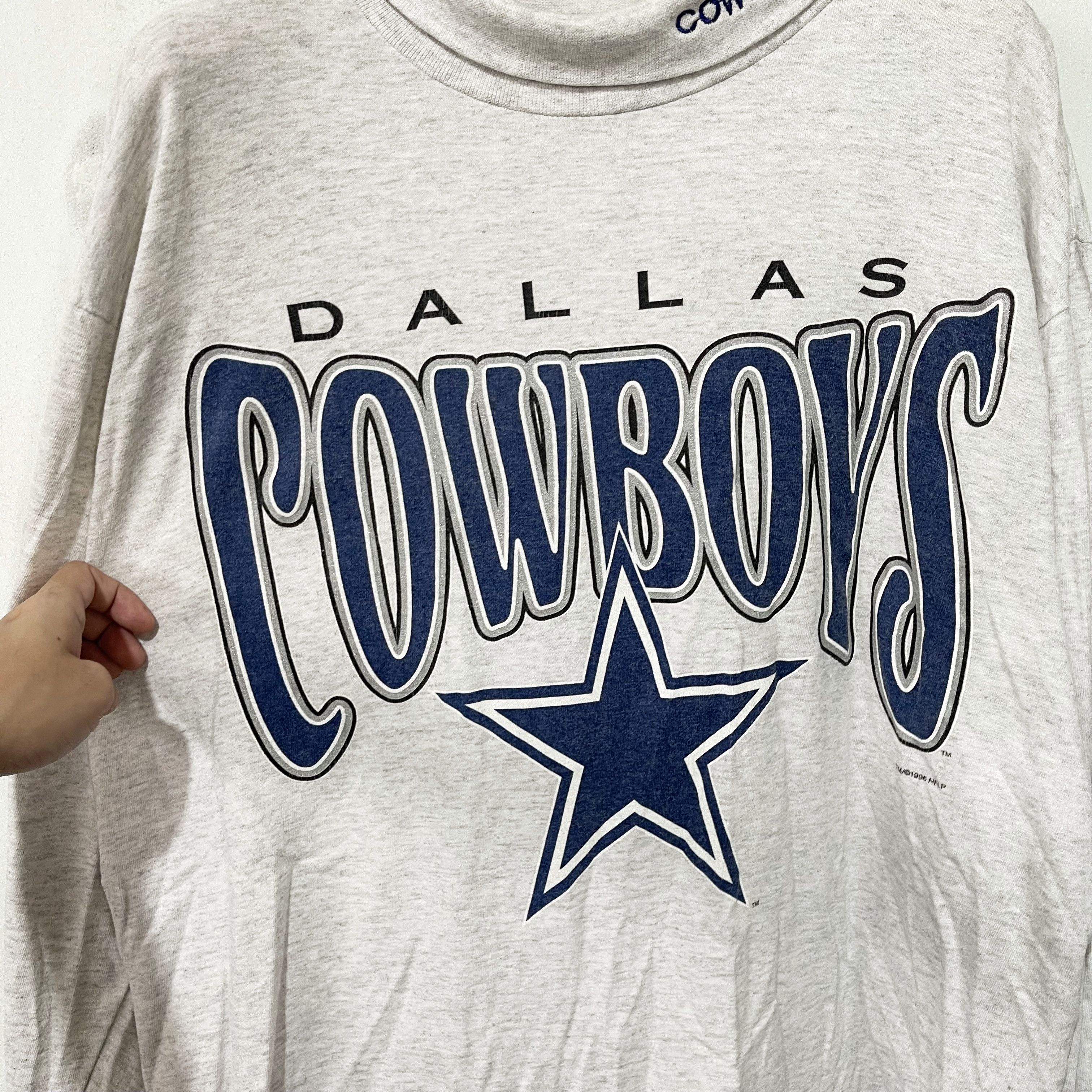 NFL Vintage 1996 Dallas Cowboys Long Sleeve Shirt Size US L / EU 52-54 / 3 - 2 Thumbnail