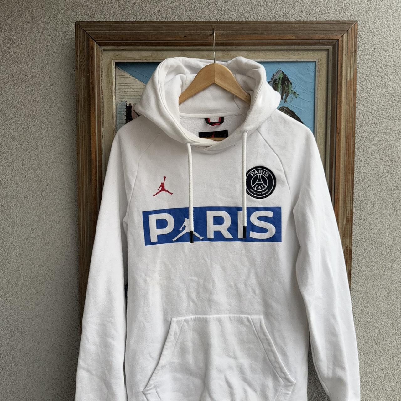 Jordan Brand Nike Jordan PSG Hoodie White Sweatshirt Size US XS / EU 42 / 0 - 3 Thumbnail