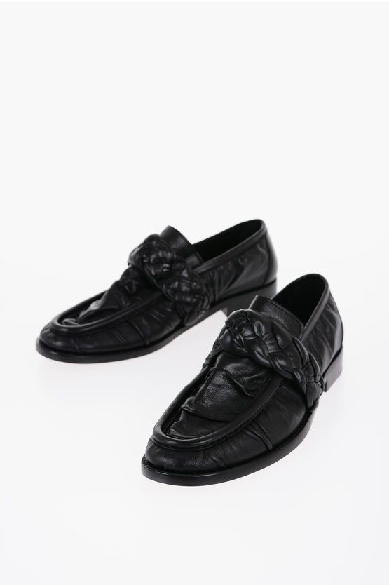 Bottega Veneta Soft Leather Astraire Loafer Shoes Size US 9 / EU 42 - 1 Thumbnail