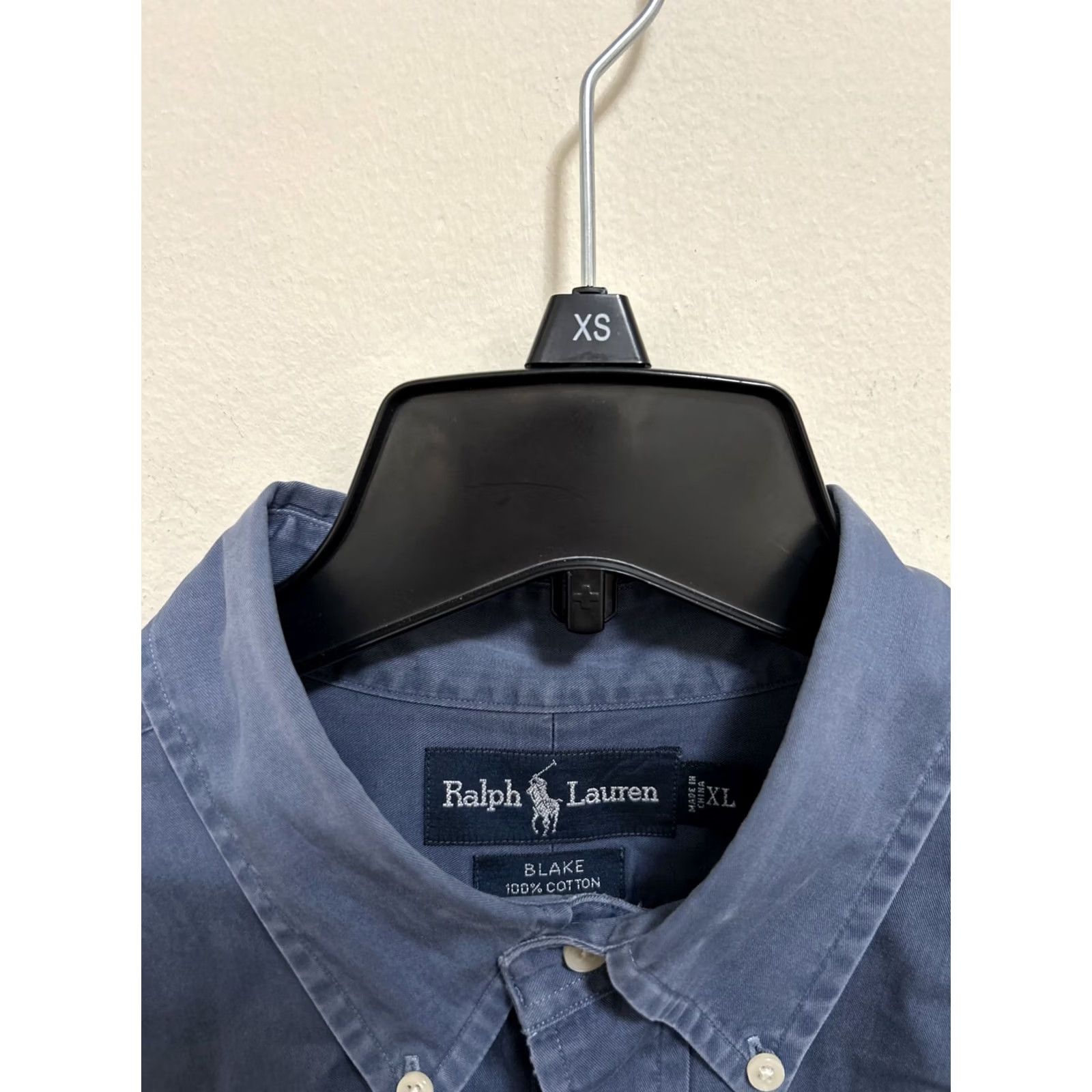 Ralph Lauren Ralph Lauren Shirt Mens XL Blue Blake Long Sleeve Preppy Button Up Red Pony Size US XL / EU 56 / 4 - 6 Thumbnail