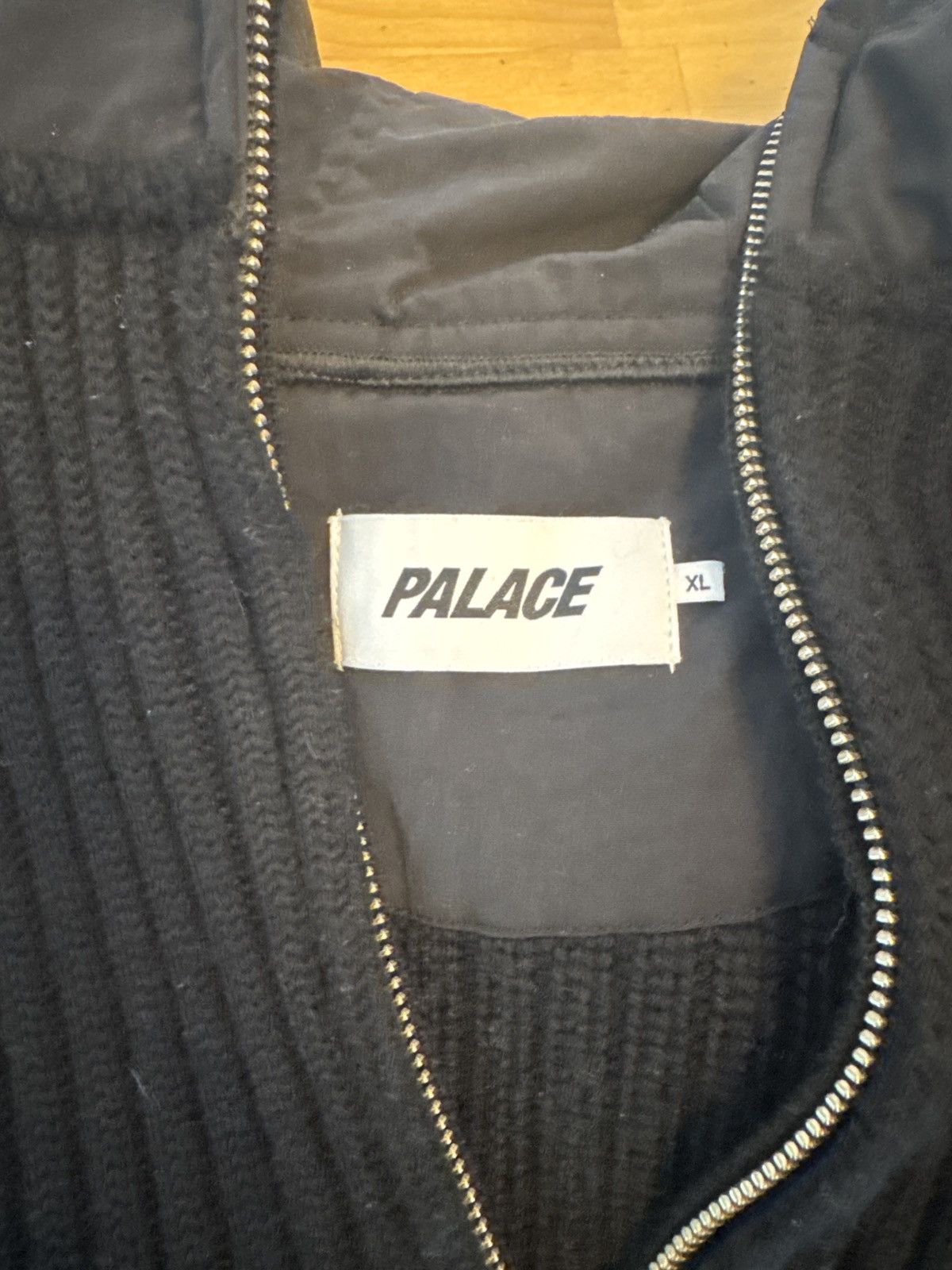 Palace Palace Marine zip hood knit Size US XL / EU 56 / 4 - 2 Thumbnail