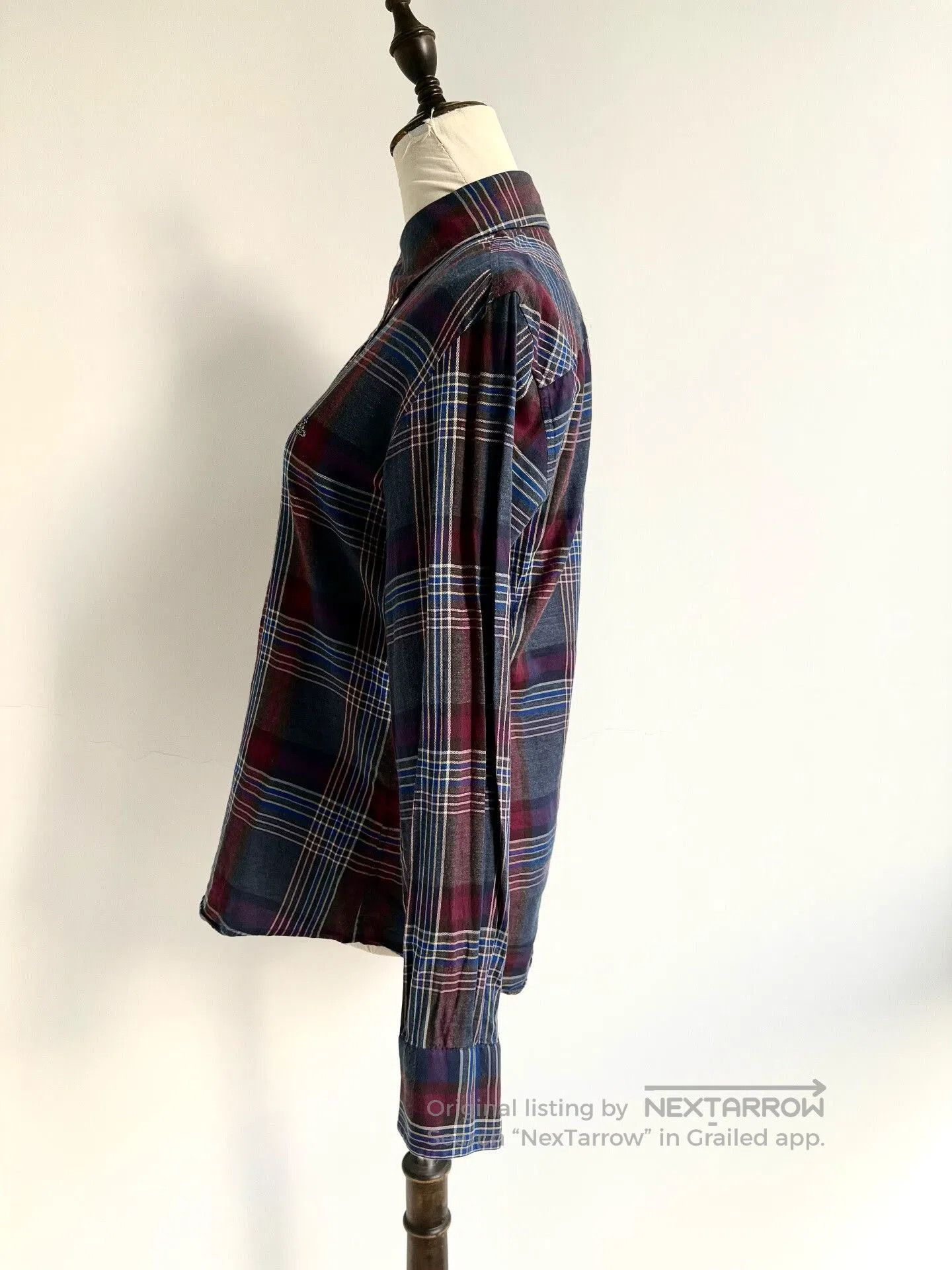 Vivienne Westwood Vivienne Westwood Blue Plaid Shirt. Size M / US 6-8 / IT 42-44 - 4 Thumbnail