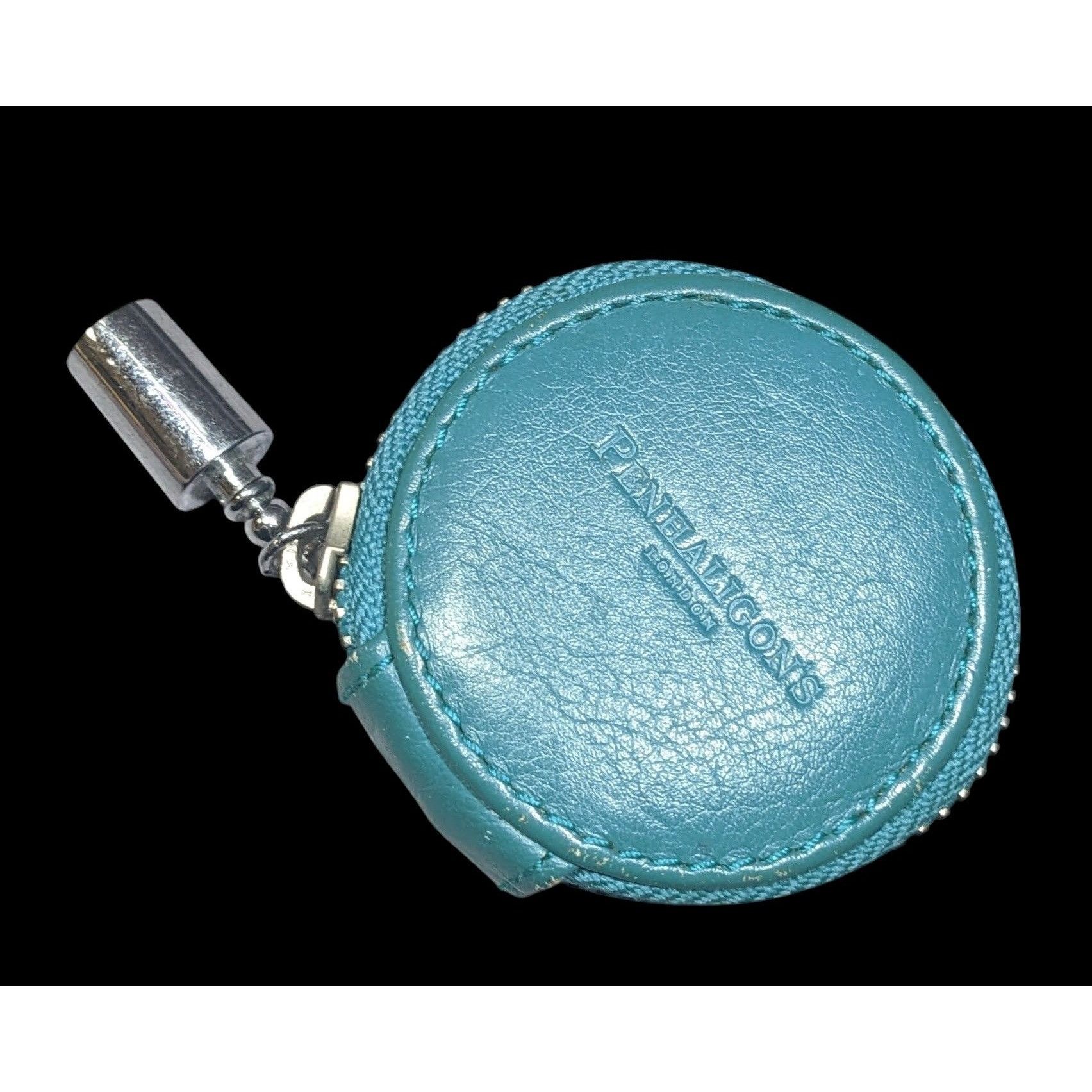 Other Vintage Penhaligon's Of London Round Blue Zipper Coin Purse Size ONE SIZE - 1 Thumbnail