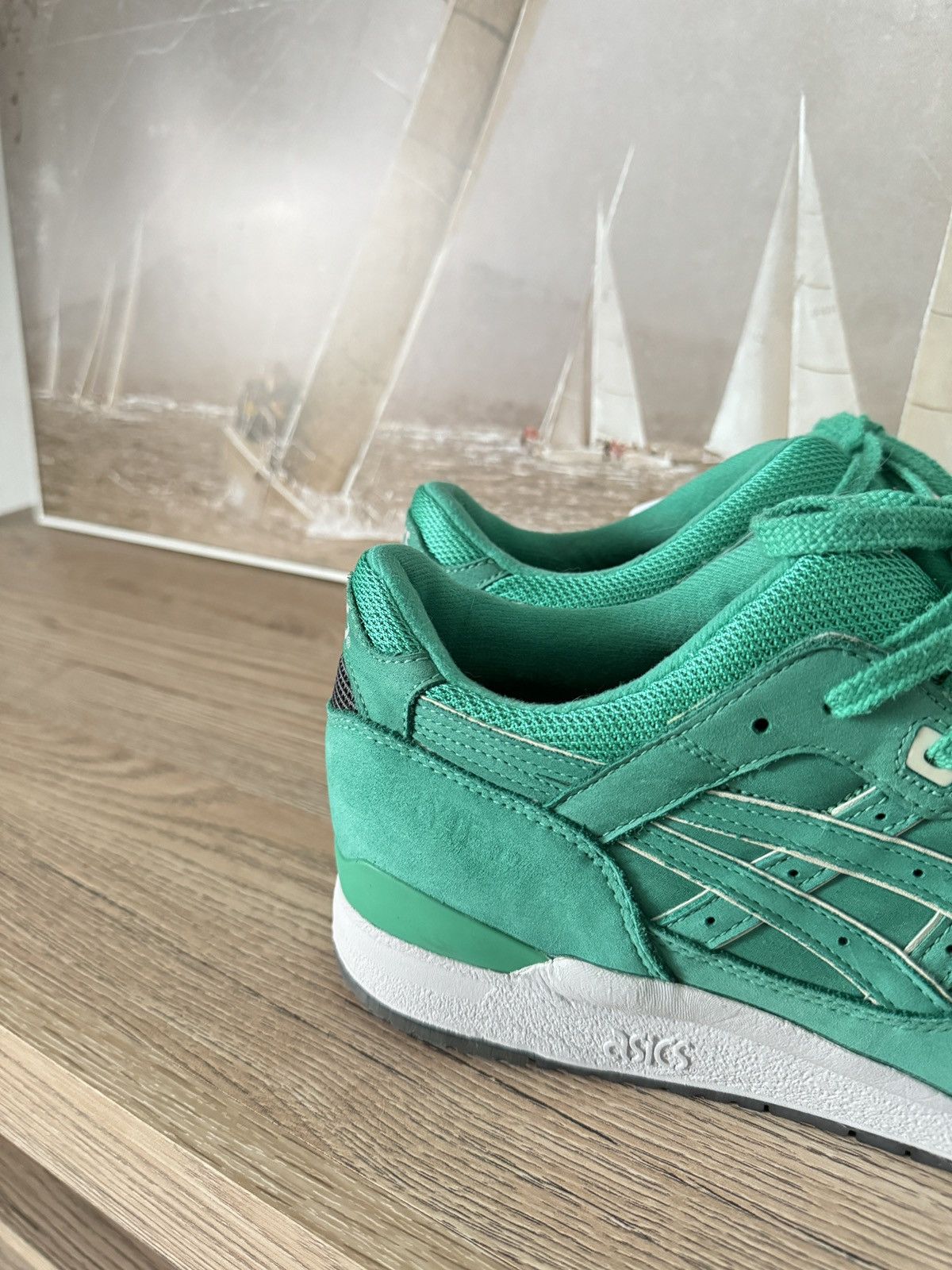 Asics ASICS x Ronnie Fieg Gel Lyte 3 ‘Mint Leaf’ H10FK Size US 9 / EU 42 - 7 Thumbnail