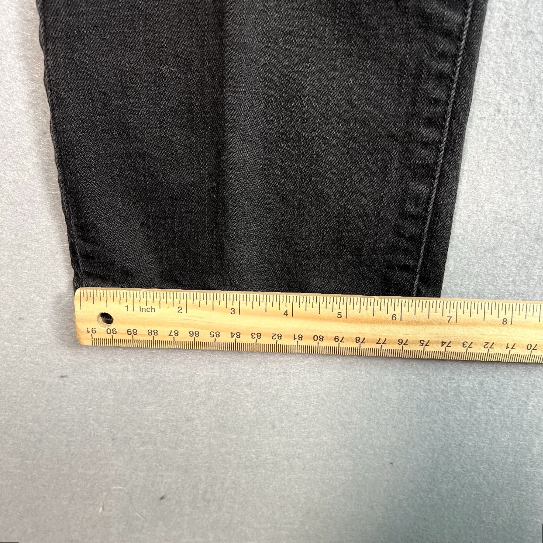 Ralph Lauren VINTAGE Lauren Ralph Lauren Jeans Womens 10P Petite Black Straight Leg Mens Size 32" / US 10 / IT 46 - 6 Thumbnail