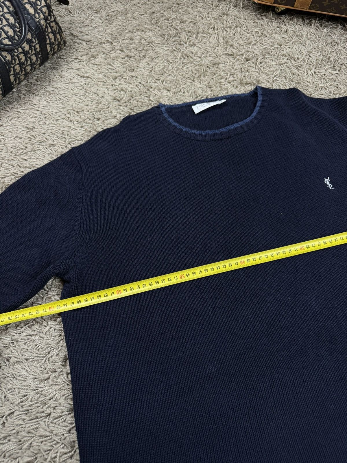Yves Saint Laurent Vintage sweater Yves Saint Laurent 90s original luxury item Size US XXL / EU 58 / 5 - 4 Thumbnail
