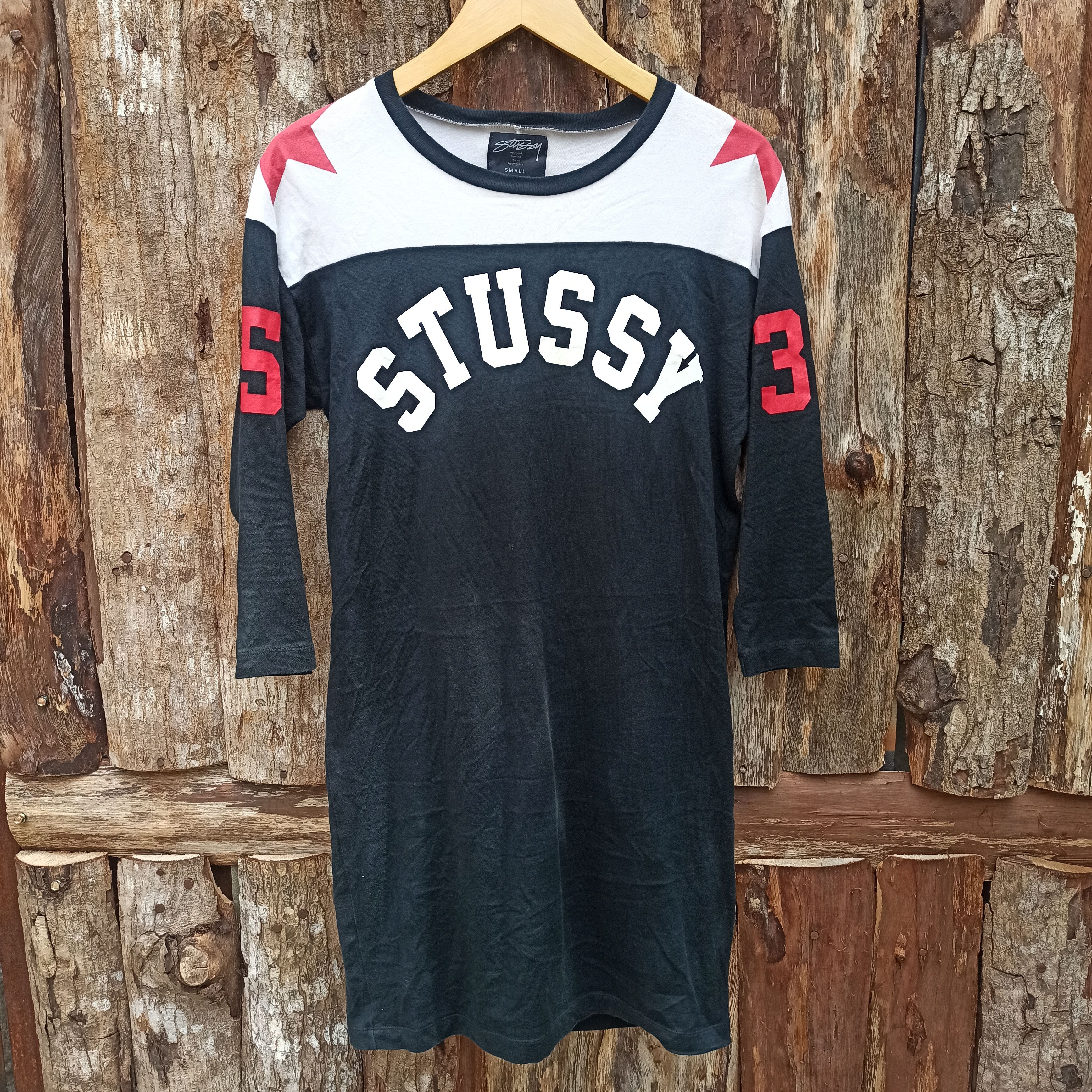 Japanese Brand Vintage Dress Shirt Jersey STUSSY Size S / US 4 / IT 40 - 1 Thumbnail