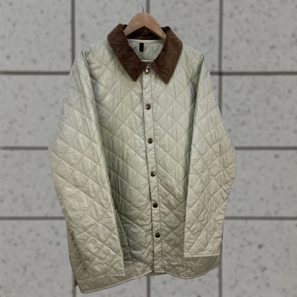 Barbour Barbour Liddesdale Quilted Jacket Beige XL Mens Size US XL / EU 56 / 4 - 1 Thumbnail