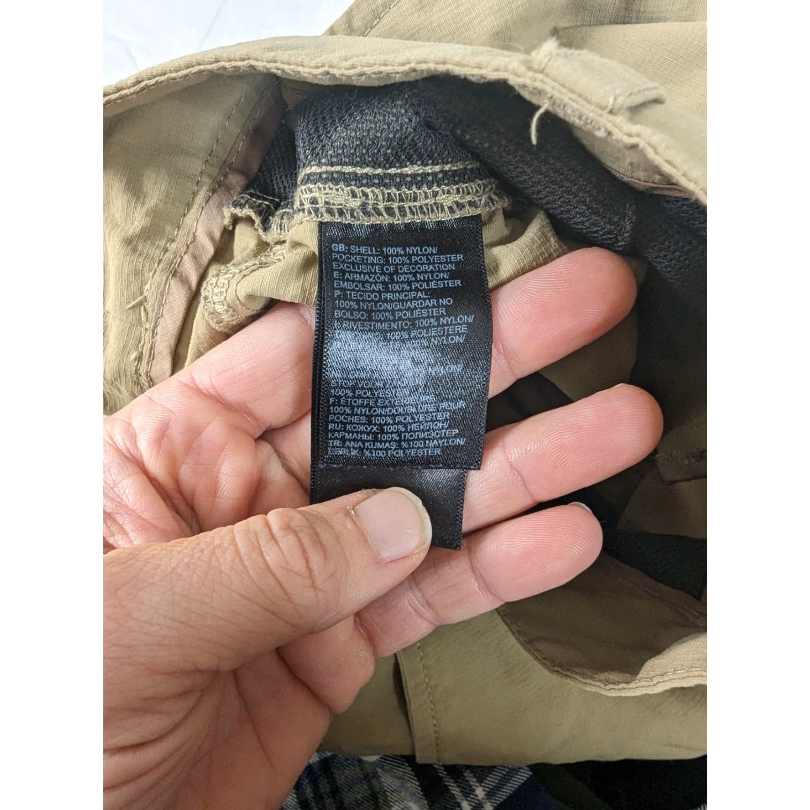 The North Face The North Face Shorts Mens Size 30 Khaki Flash Dry Hiking 9" Inseam S2 Ripstop Cargo Pockets Regular Mens Size US 30 / EU 46 - 4 Thumbnail