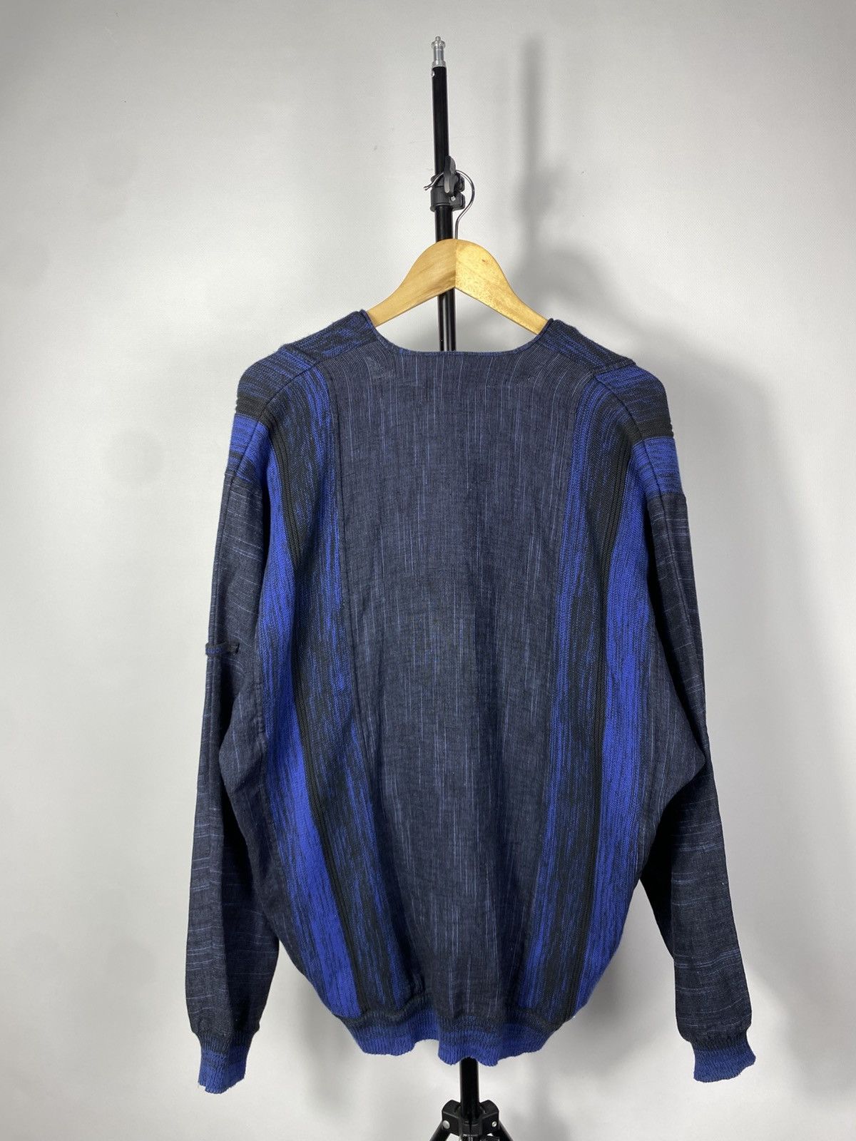 Carlo Colucci × Designer Vintage Carlo Colucci cardigan cotton knitted sweatshirt Size US L / EU 52-54 / 3 - 9 Thumbnail