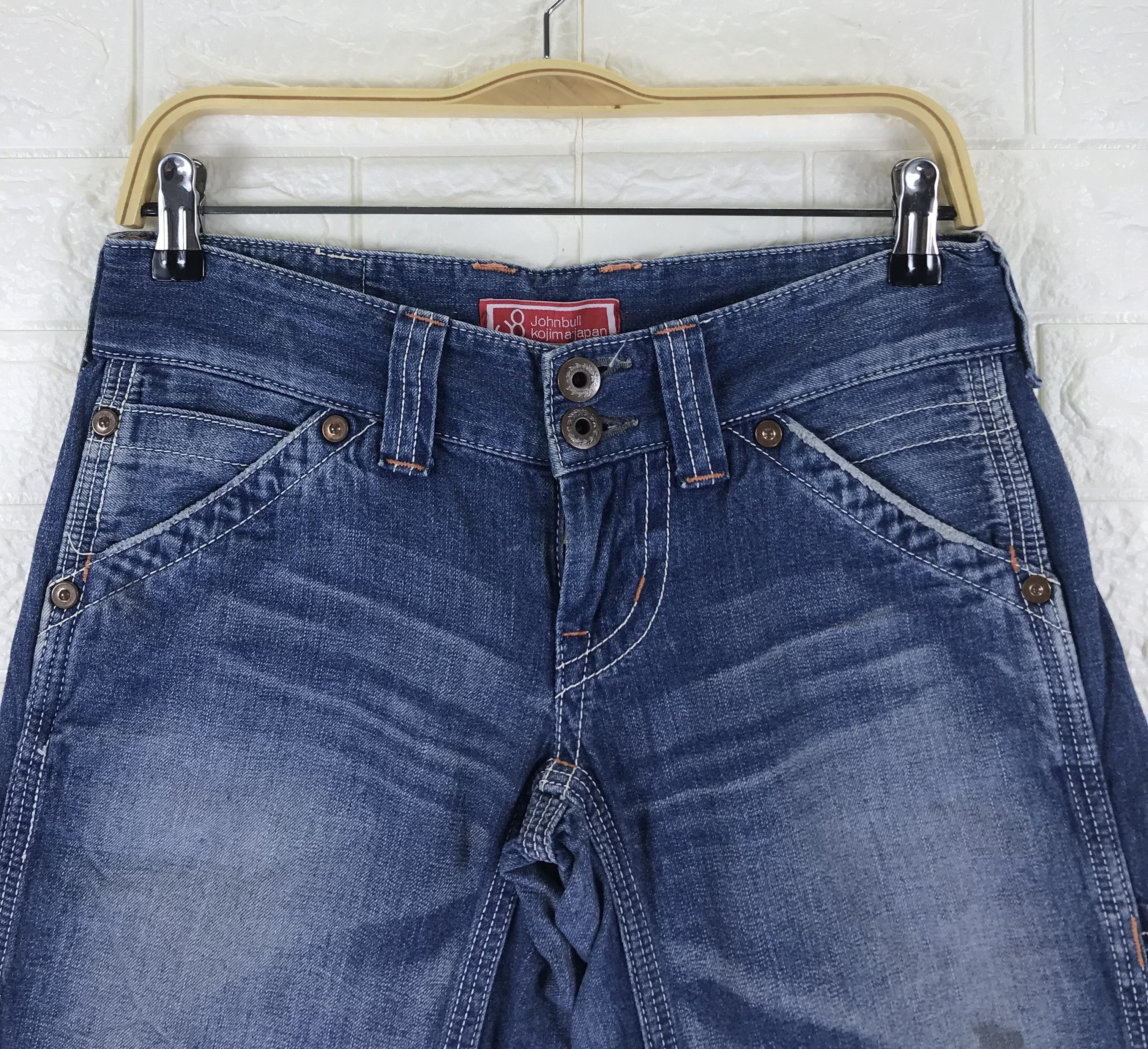 Johnbull Vintage Johnbull Kojima Japan Carpenter Wide Leg Denim Size 29" - 2 Thumbnail