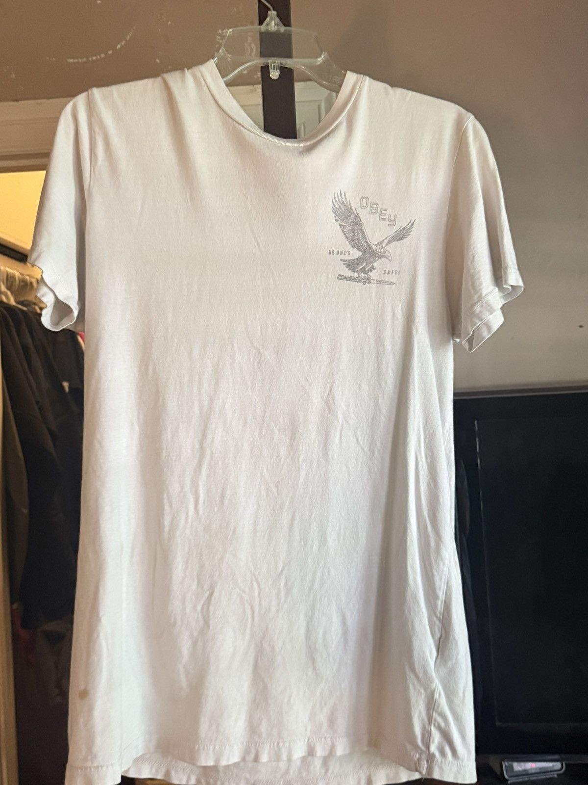 Obey Obey Nobodys Safe Tee Size US S / EU 44-46 / 1 - 2 Thumbnail