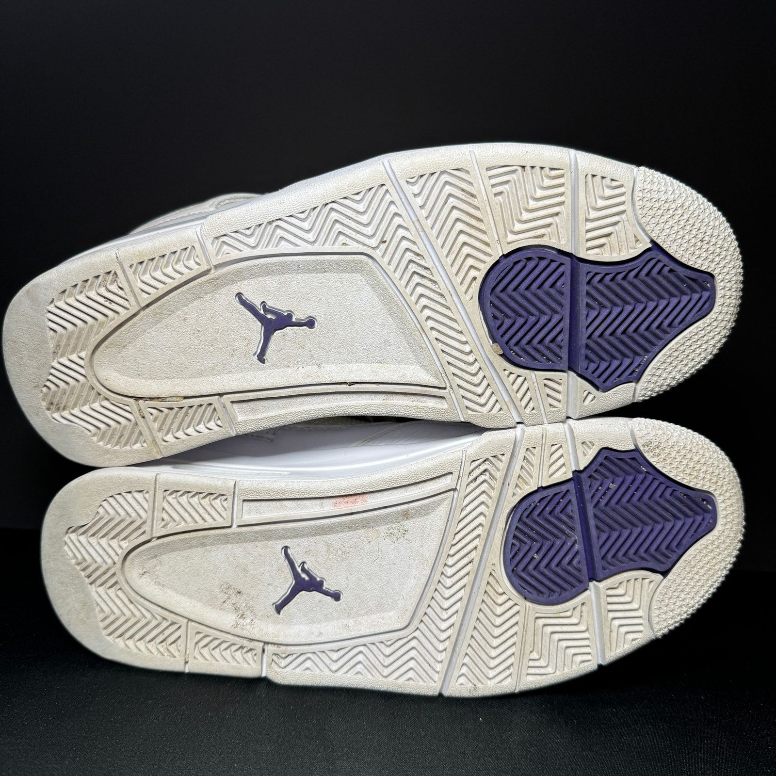 Jordan Brand × Nike Size 8 - Nike Air Jordan 4 Retro Purple Metallic Men's Shoes Size US 8 / EU 41 - 7 Thumbnail