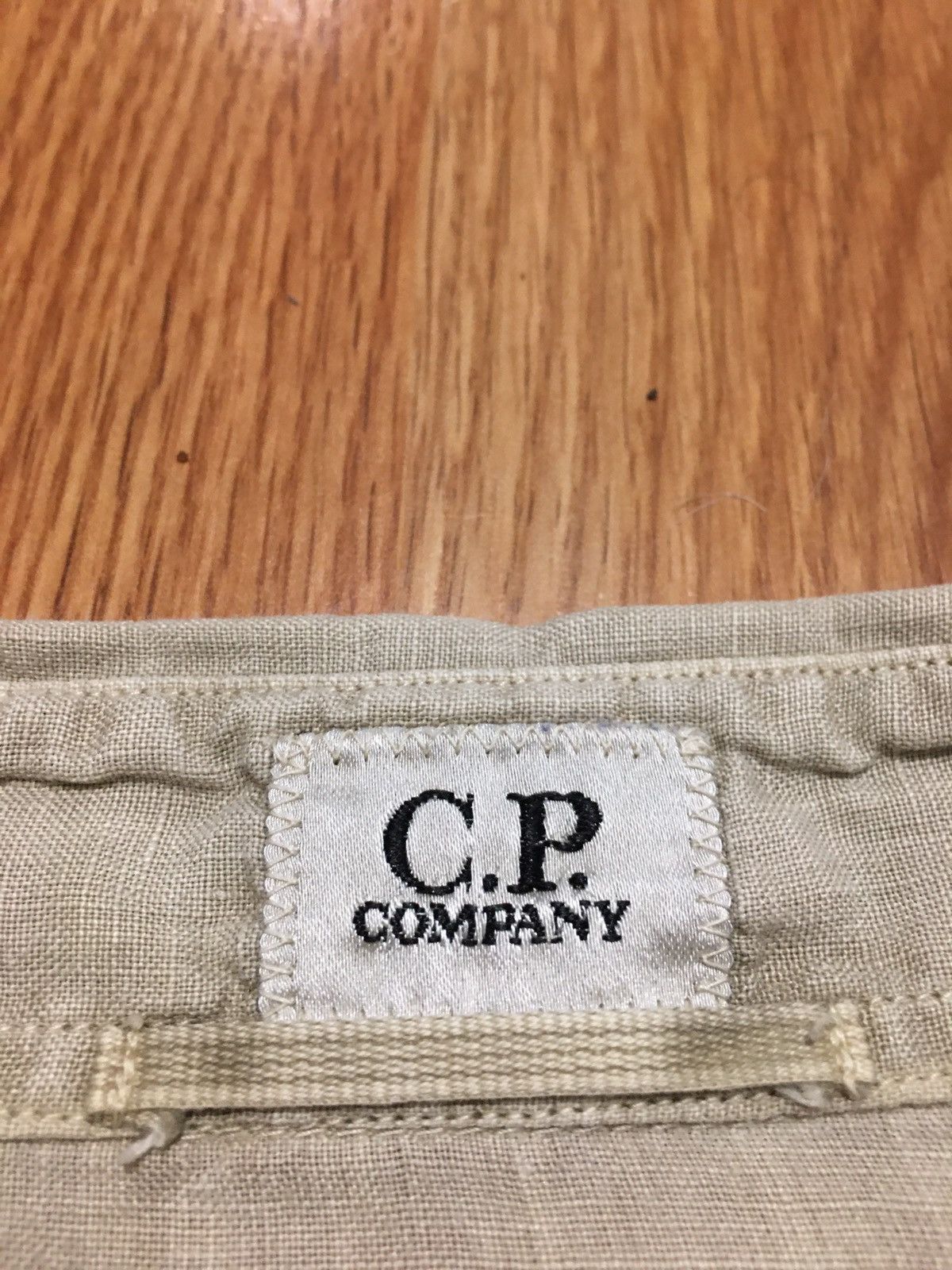 C.P. Company C.P. Company Linen Grey Button Up Mens Shirt Size US L / EU 52-54 / 3 - 3 Thumbnail