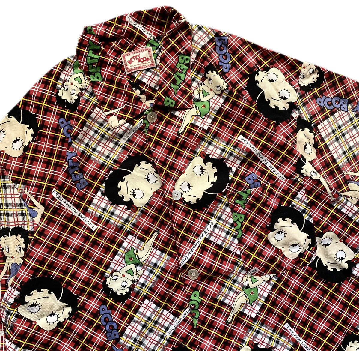 Cartoon Network × Vintage 🔥Bettyboop Full Print Vintage K.F.S Inc/Fleischer Studios Size US L / EU 52-54 / 3 - 2 Thumbnail