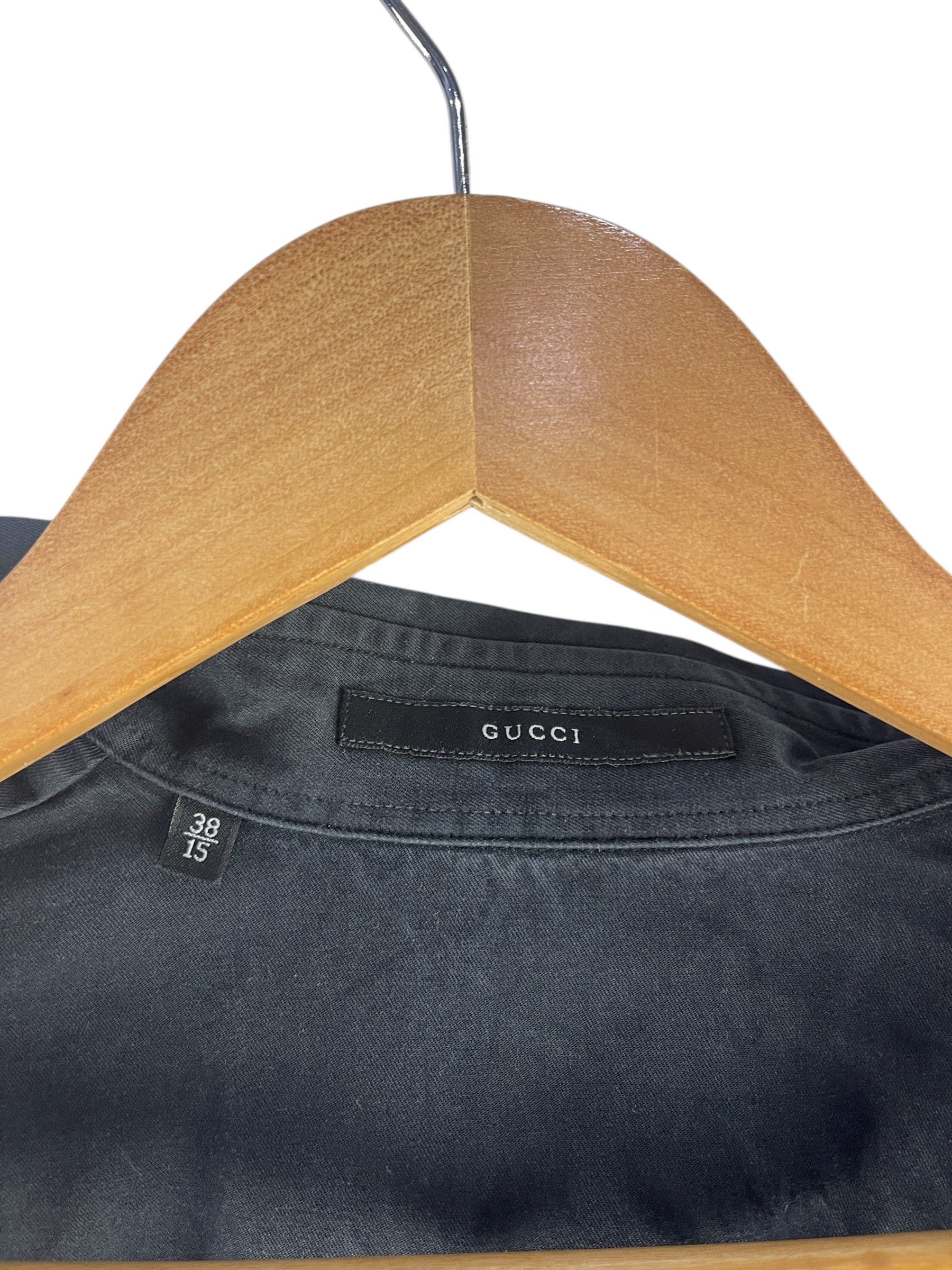 Gucci Vintage Gucci Long Sleeve Button Down Shirt Size S / US 4 / IT 40 - 13 Thumbnail