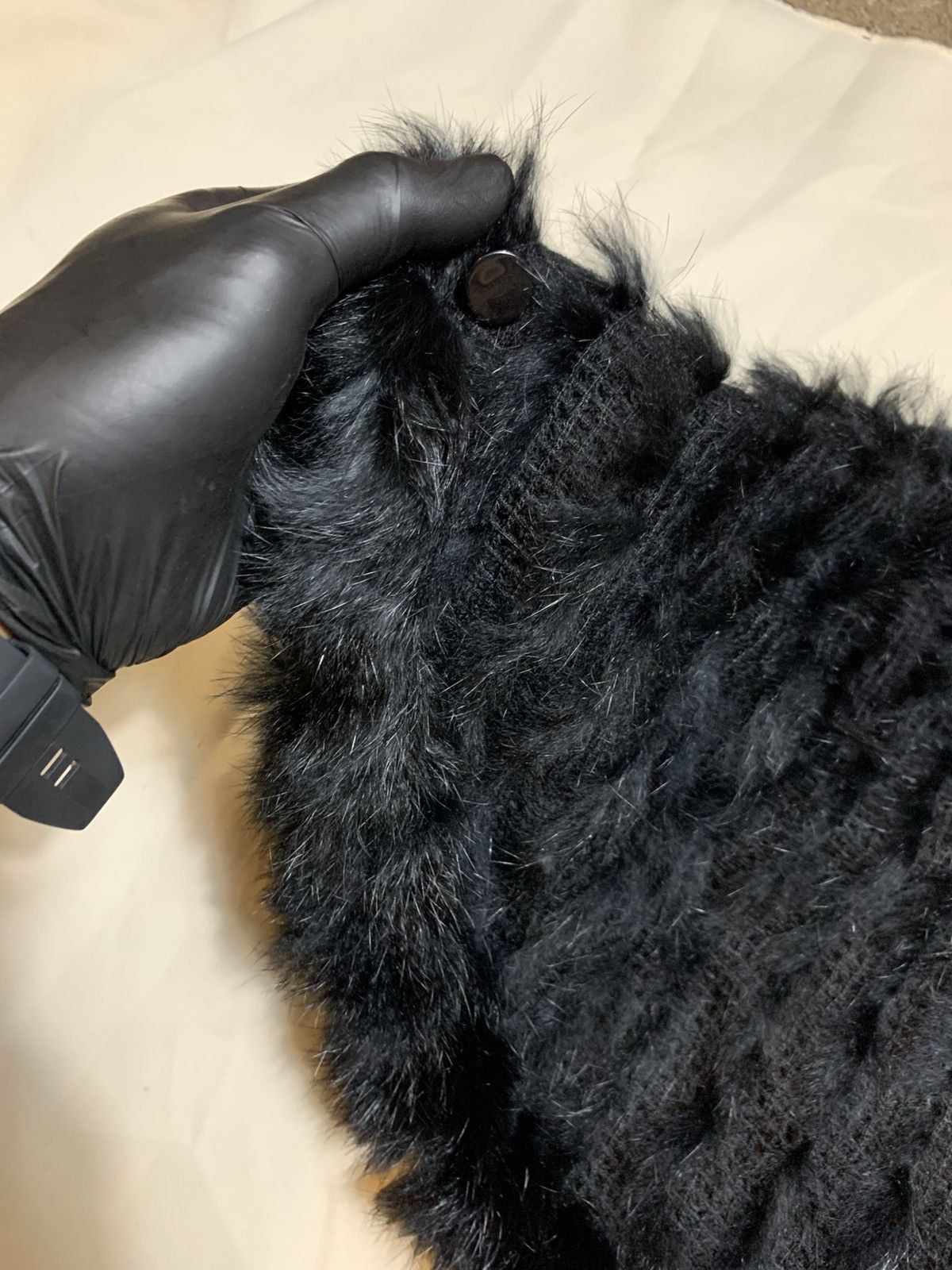 Japanese Brand × Vintage Authentic Rabbit Fur Stole – Japan Luxury Brand (Rozason) Size ONE SIZE - 13 Thumbnail