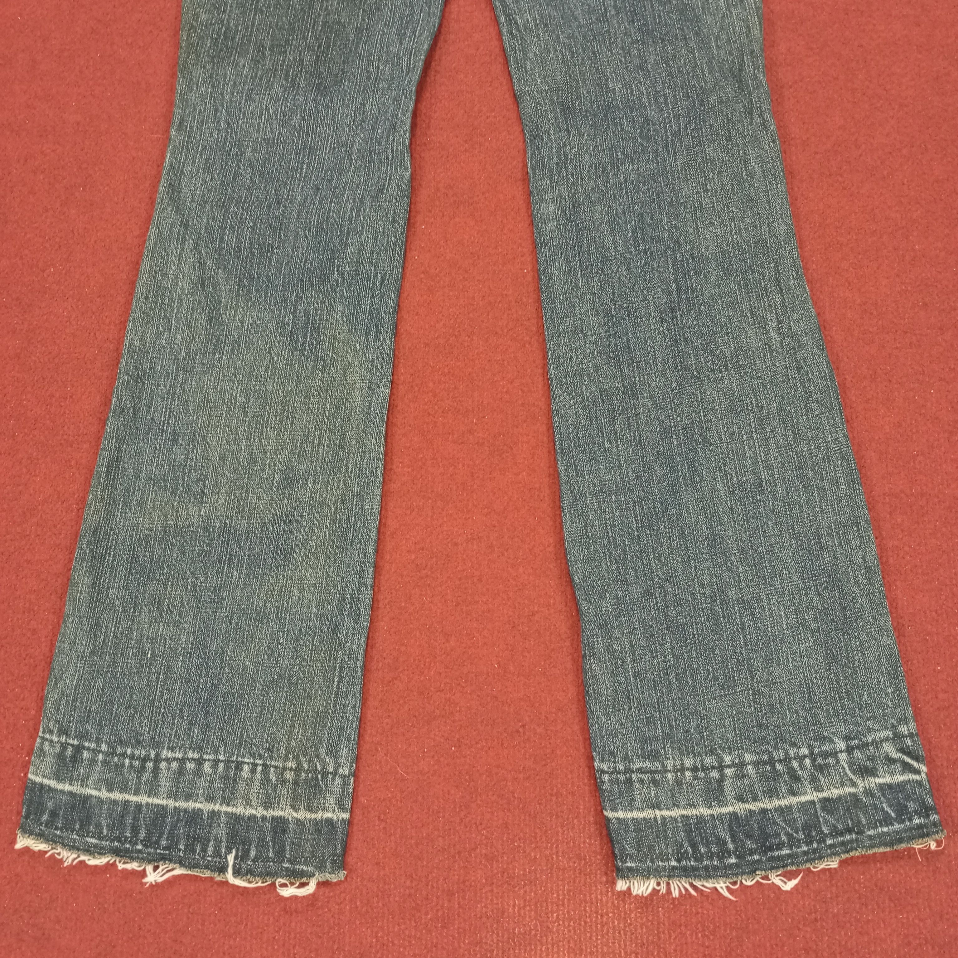 Japanese Brand Unalloyed Fashion Bush Jeans Style Streetwear Rock Punk Size 32" / US 10 / IT 46 - 6 Thumbnail