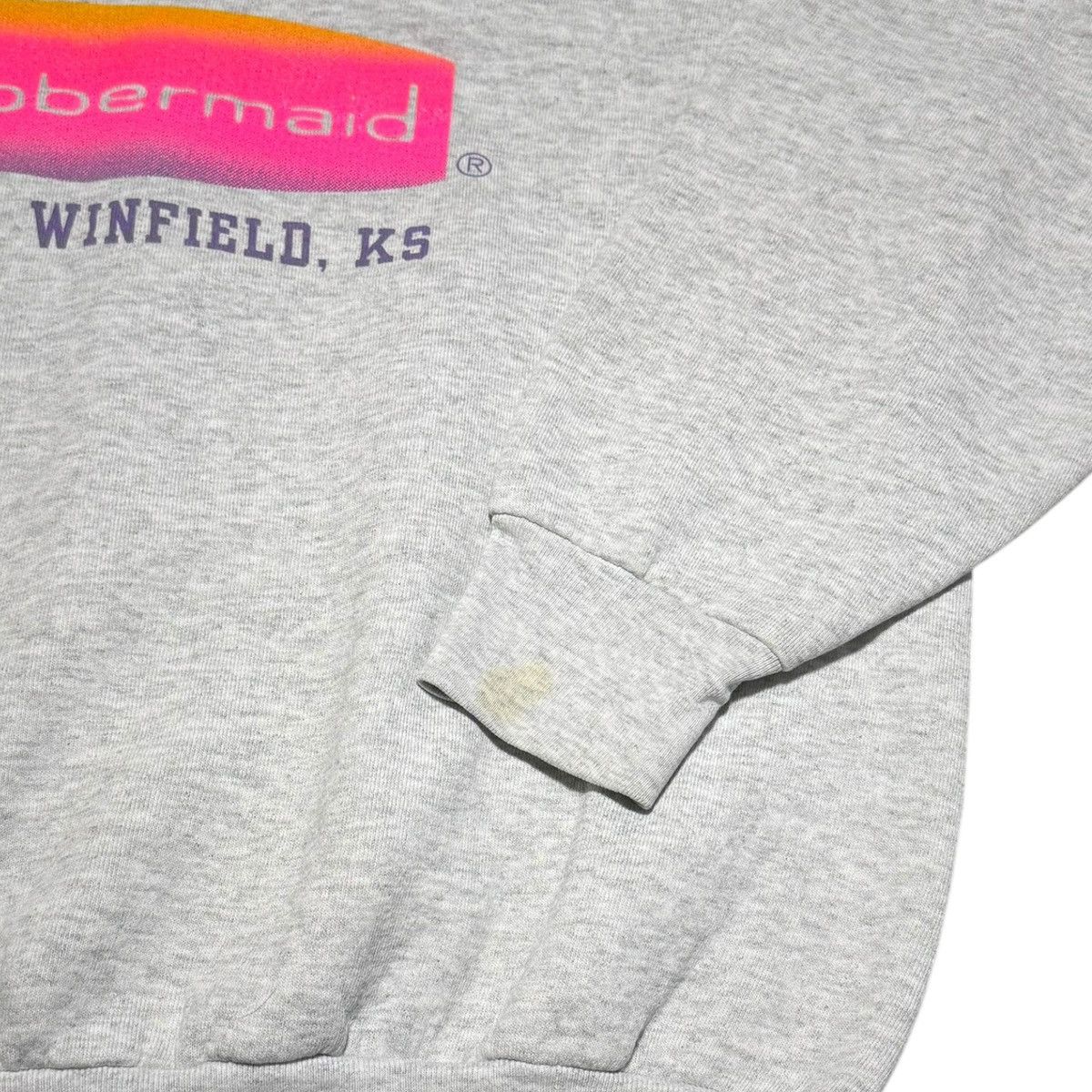 Fruit Of The Loom × Vintage Vintage 90s Team Rubbermaid Bandaid Sweatshirt Women’s XL Size XL / US 12-14 / IT 48-50 - 3 Thumbnail