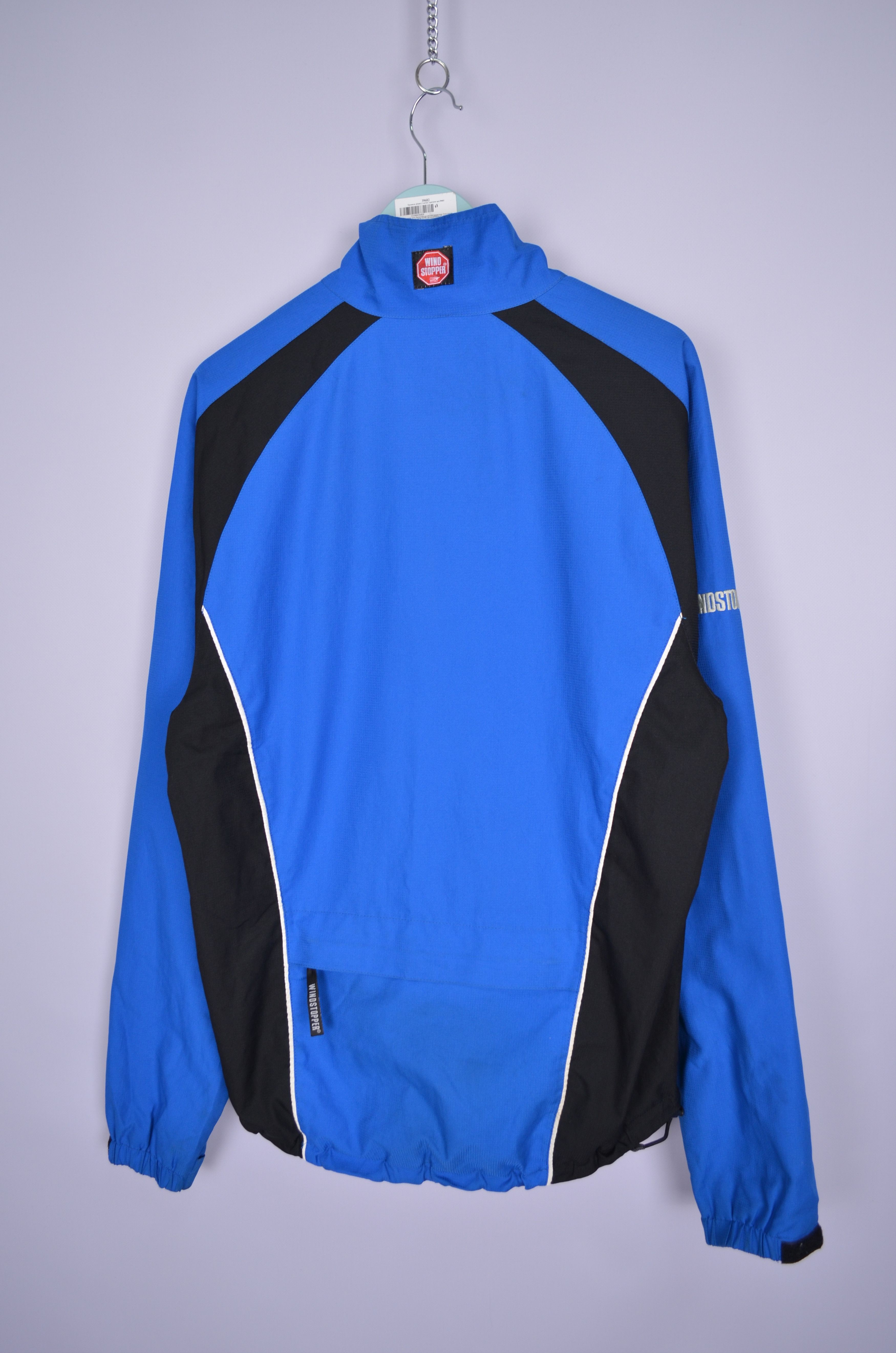 GOREWEAR GORE Bike-Wear Windstopper Full Zip Blue Jacket Size L Size US L / EU 52-54 / 3 - 5 Thumbnail