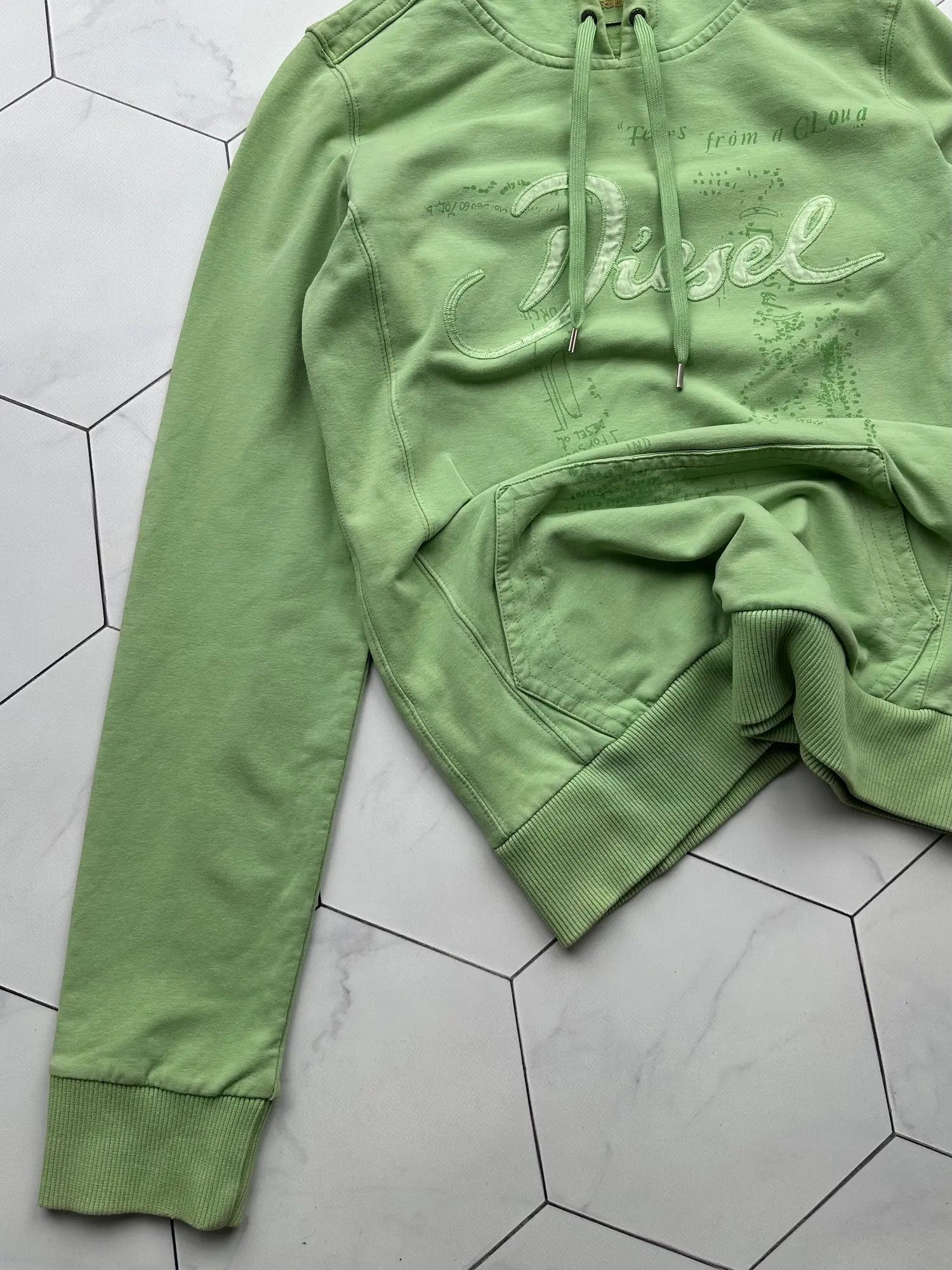 Diesel Diesel Vintage Hoodie (B172) Size M / US 6-8 / IT 42-44 - 3 Thumbnail