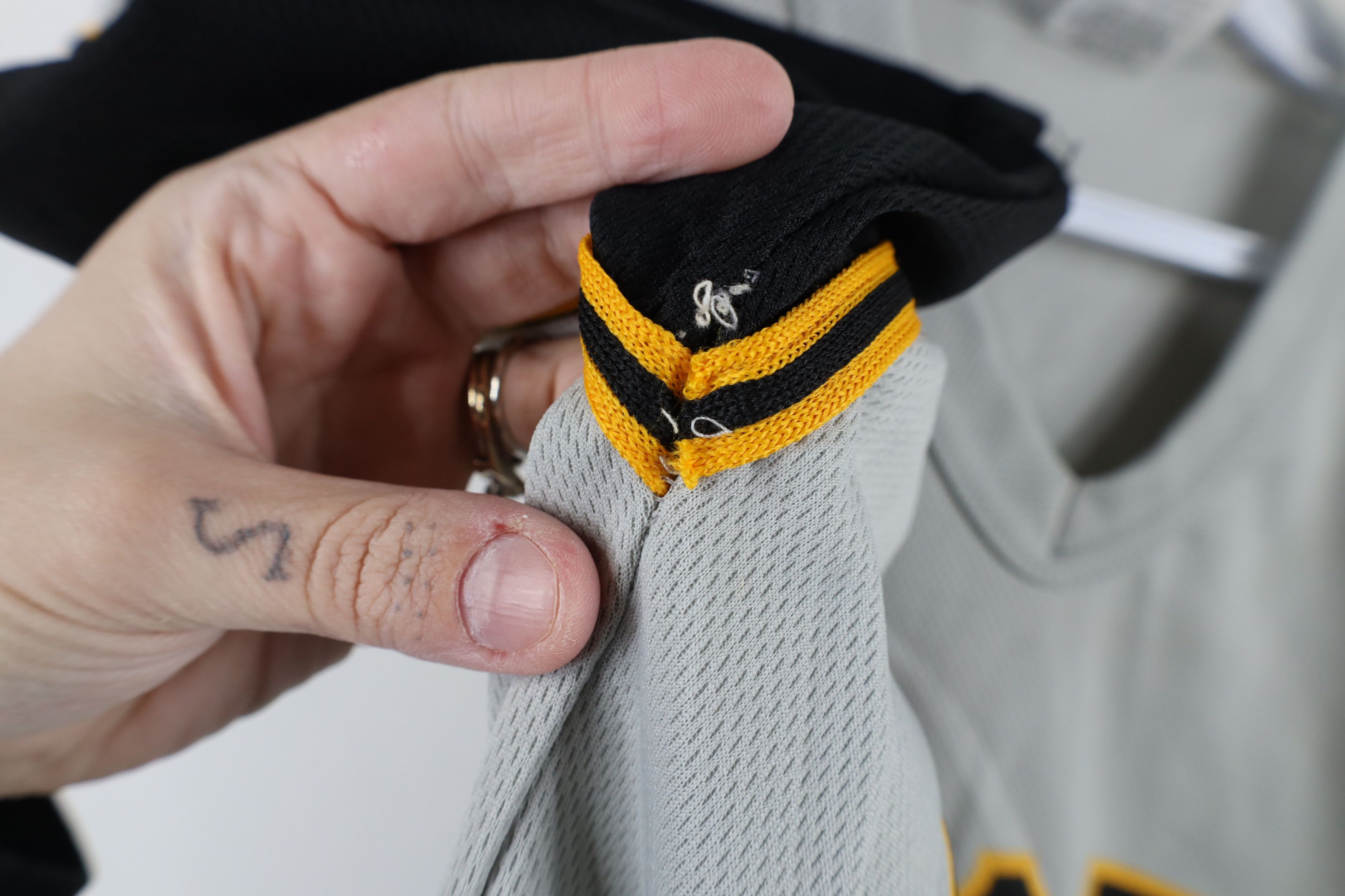Vintage Vintage 90s Clemente Pittsburgh Pirates Baseball Jersey USA Size M / US 6-8 / IT 42-44 - 7 Thumbnail