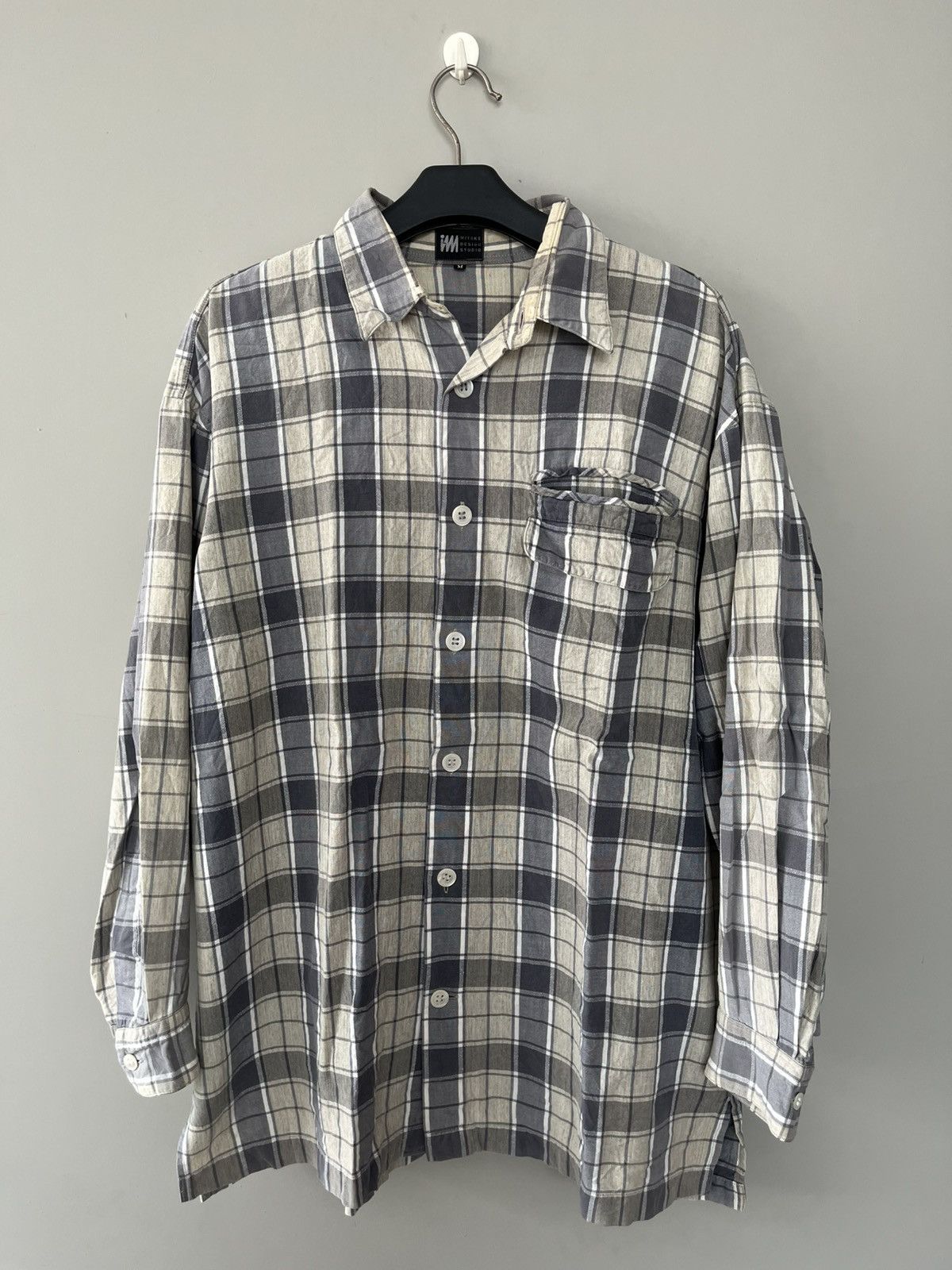 Issey Miyake ISSEY MIYAKE DESIGN STUDIO VINTAGE SHIRTS BUTTON UPS POCKET Size US M / EU 48-50 / 2 - 1 Thumbnail