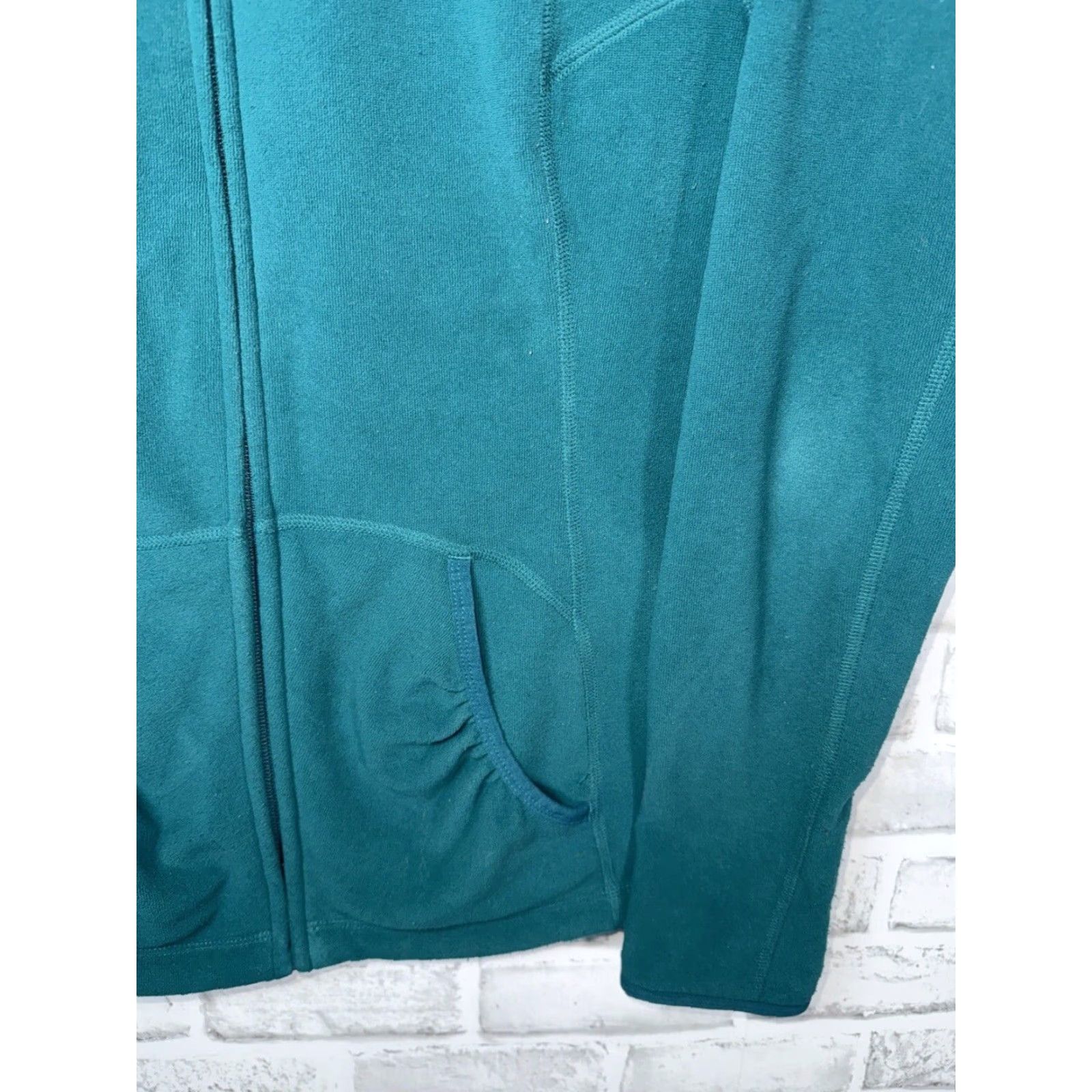 The North Face The North Face Hoodie Full Zip Fleece Womens M Green Womens Size M / US 6-8 / IT 42-44 - 3 Thumbnail