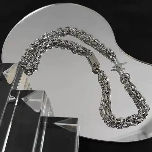 VIBE Retro punk necklace Size ONE SIZE - 6 Thumbnail
