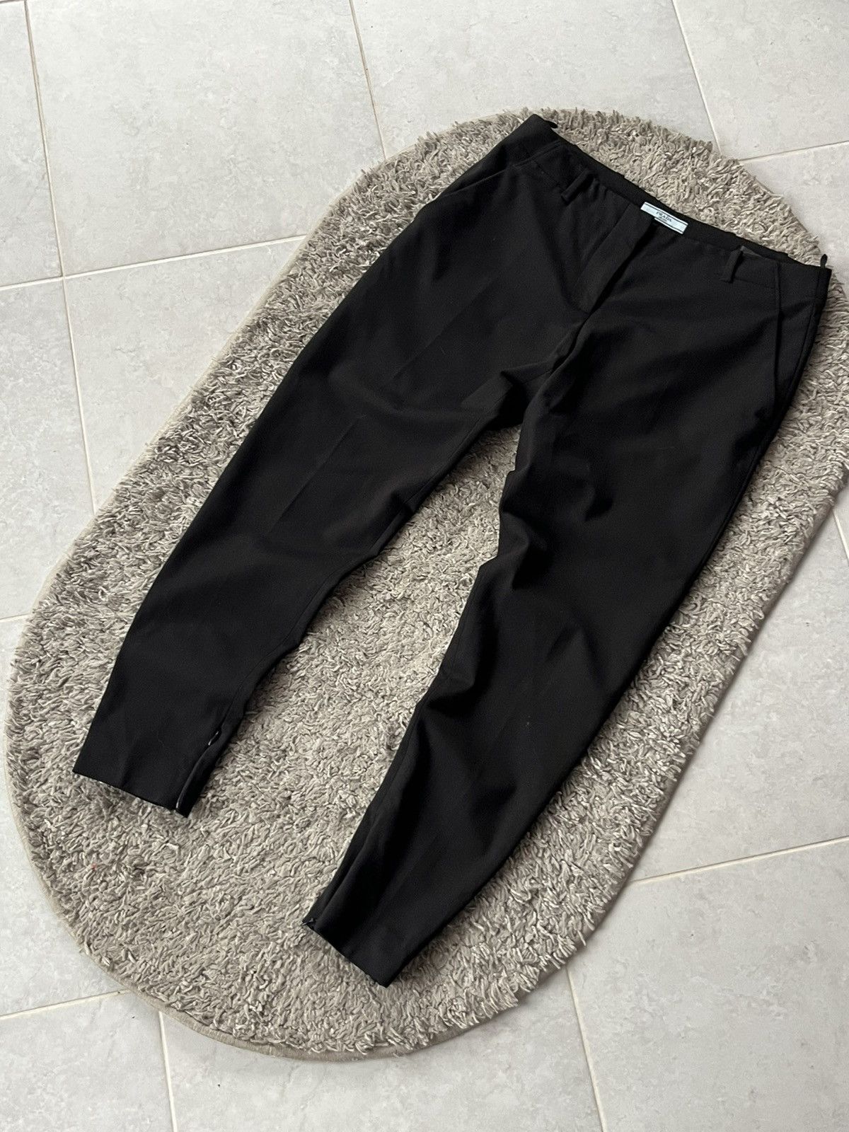 Prada Vintage Pants Prada Streetwear Luxury Size 28" / US 6 / IT 42 - 2 Thumbnail
