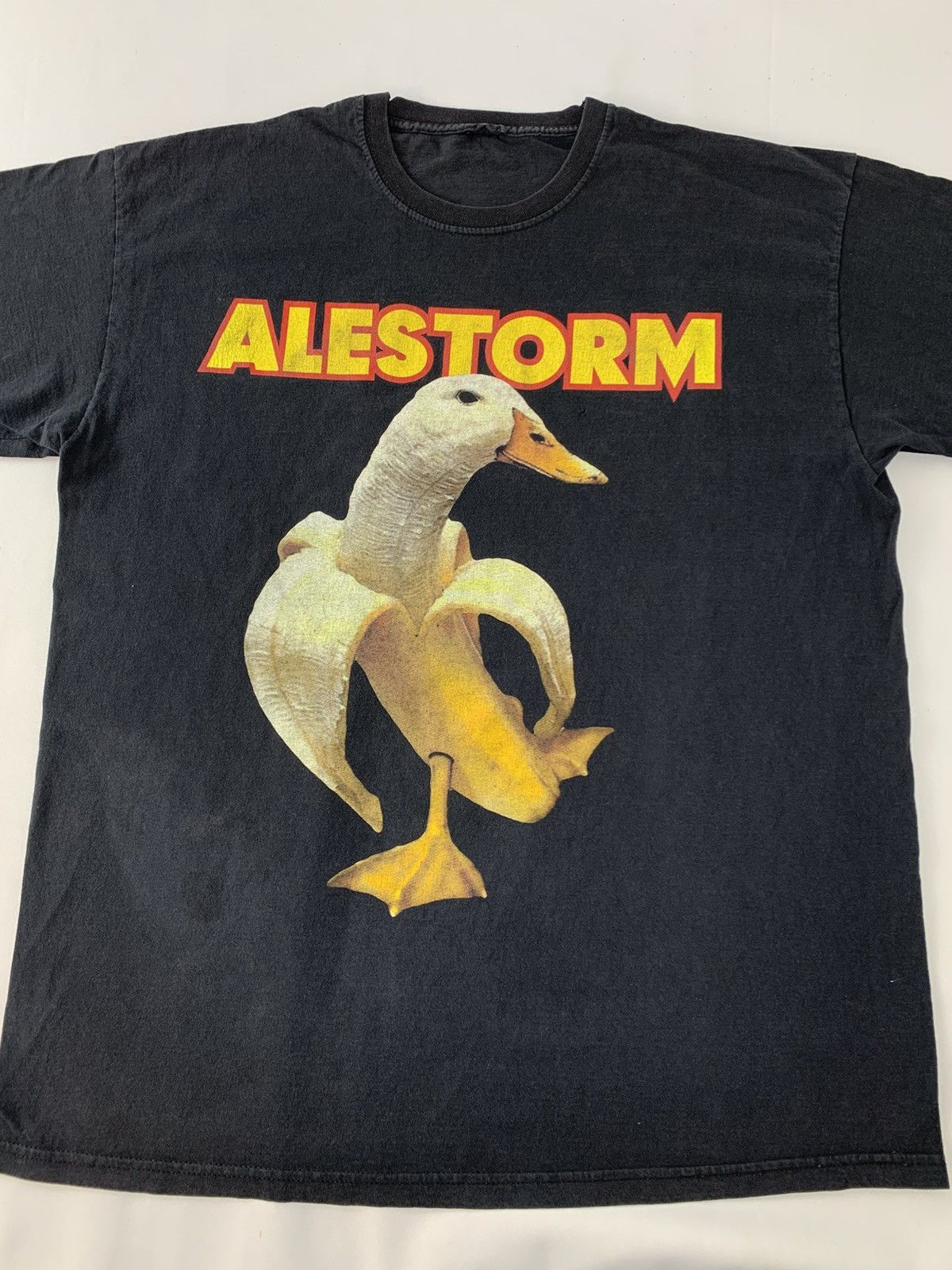 Other Alestorm Banana Duck Band Merch Printed Tee Size US L / EU 52-54 / 3 - 3 Thumbnail