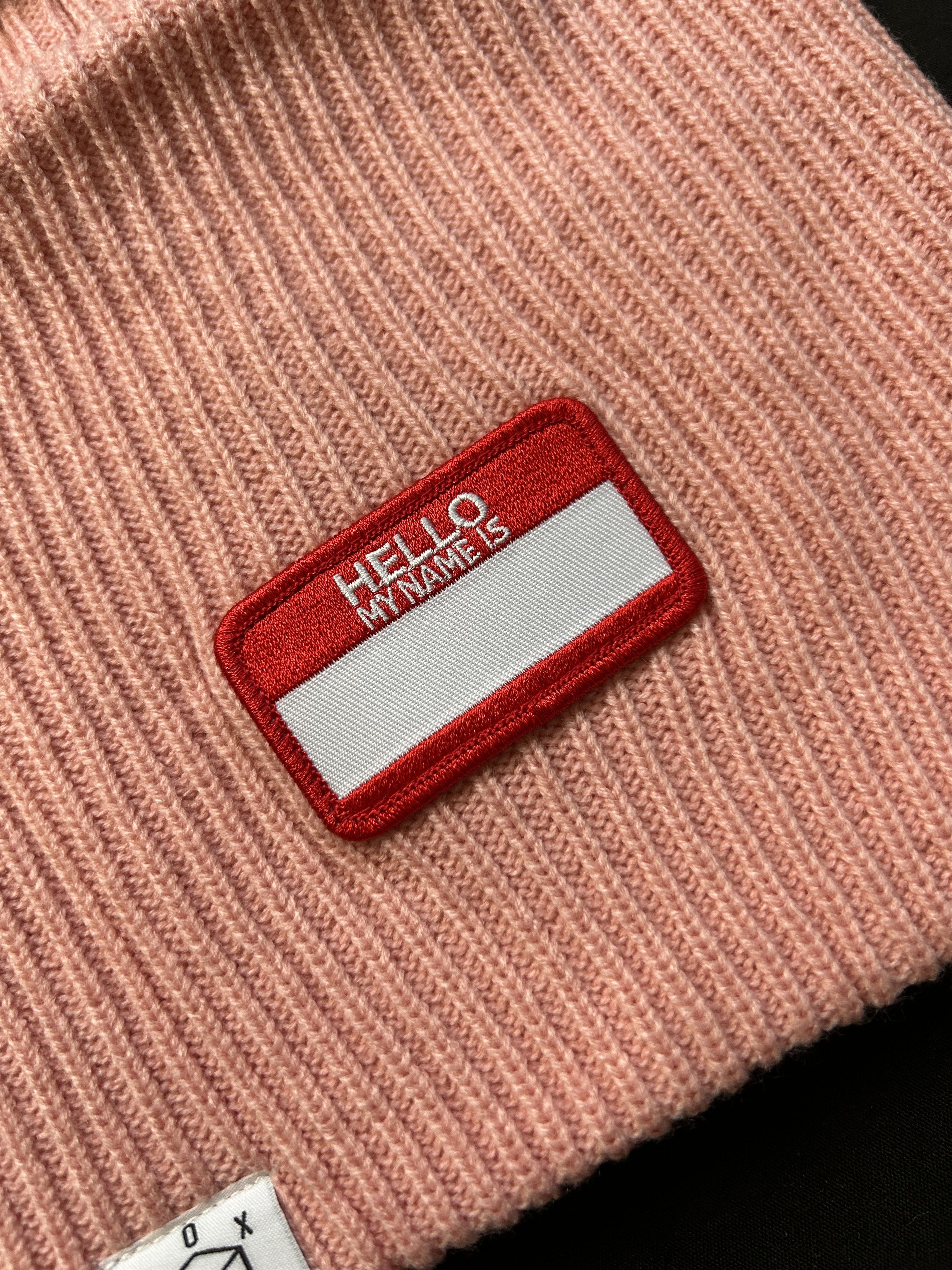 Japanese Brand Rare Box Boys Retro Hearts Pink Balaclava Ski Mask OS Size ONE SIZE - 2 Thumbnail
