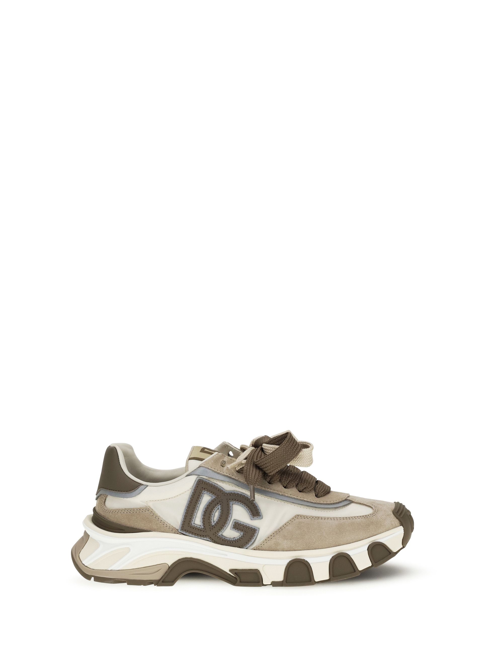 Dolce & Gabbana Leather and mesh Sneakers Size US 10 / EU 43 - 1 Thumbnail