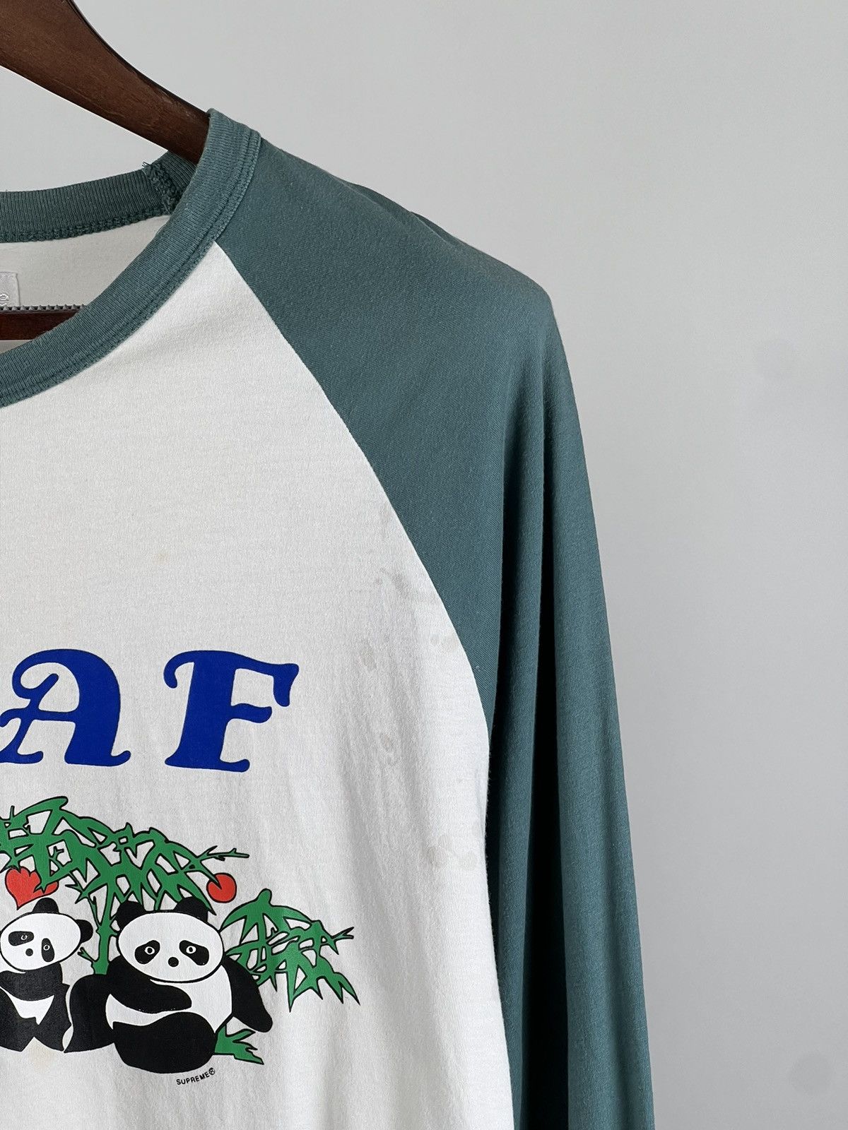 Supreme SUPREME LS panda tee L Size US L / EU 52-54 / 3 - 2 Thumbnail