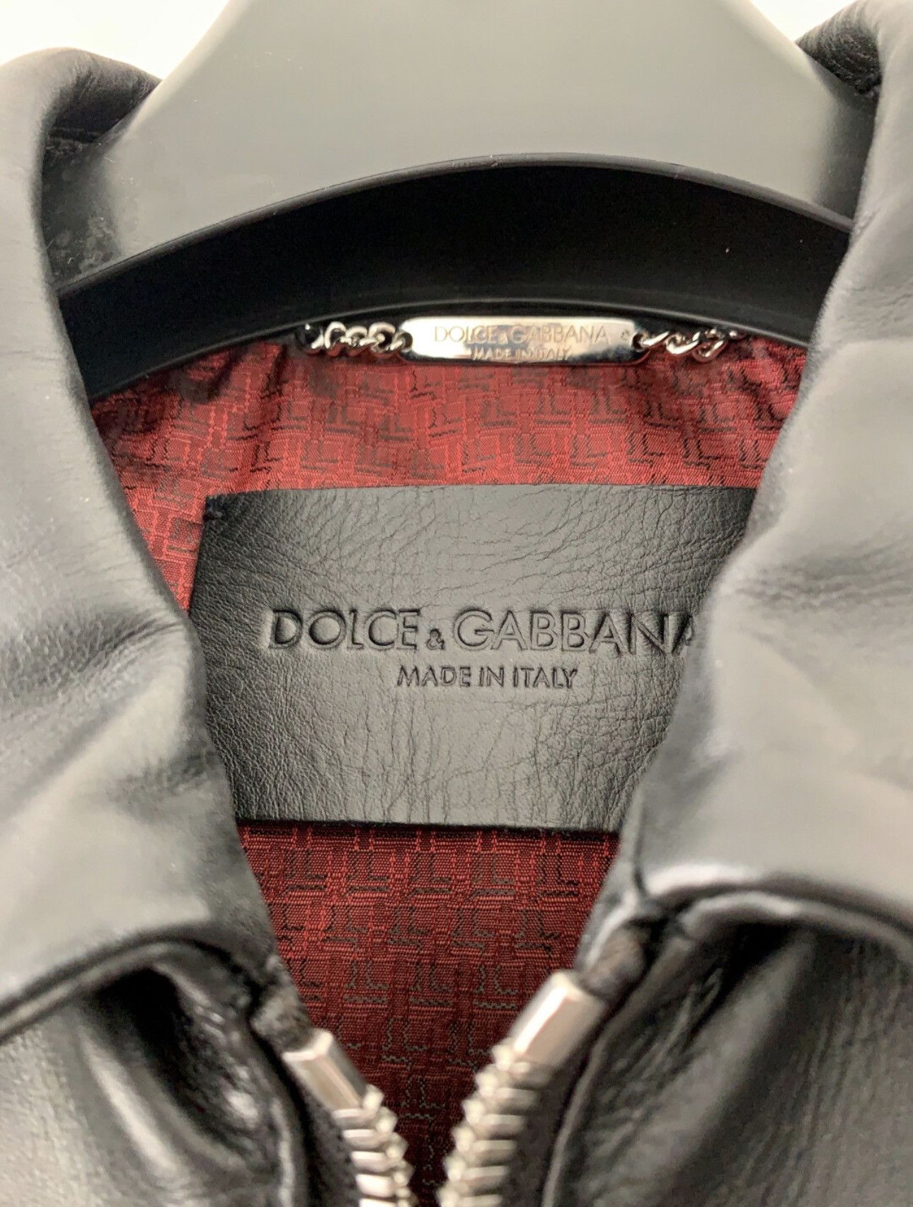 Dolce & Gabbana Dolce & Gabbana Zipper Leather Jacket Size US M / EU 48-50 / 2 - 3 Thumbnail