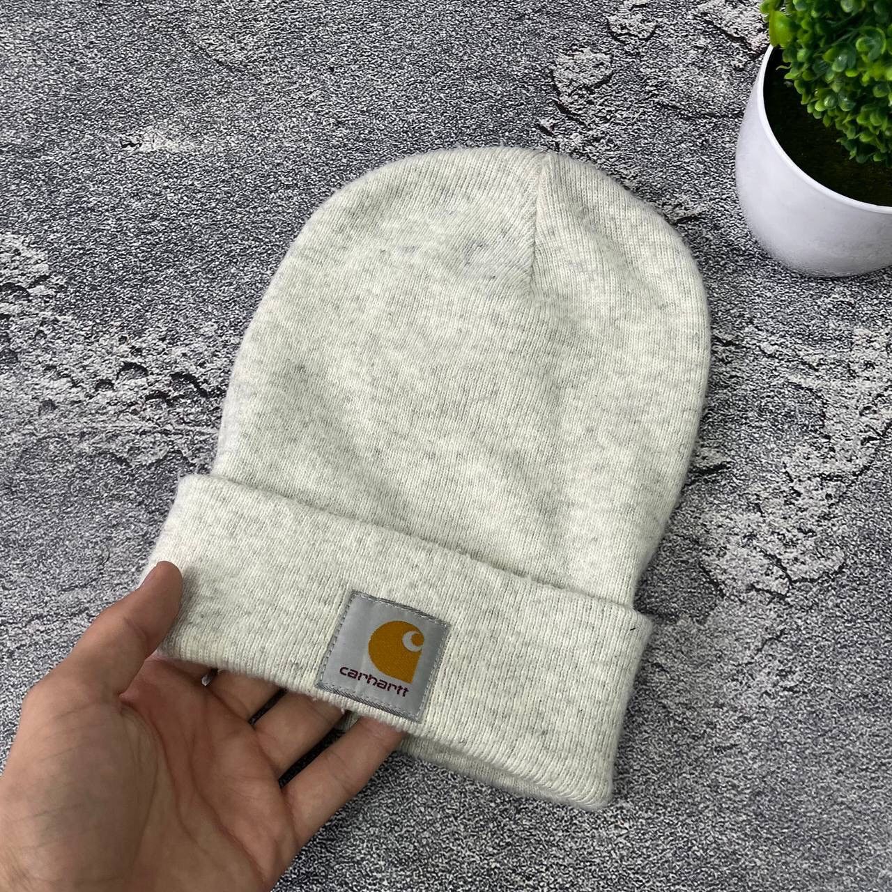 Carhartt Carhartt WIP Acrylic Watch Hat (Light Grey) One Size Fits Size ONE SIZE - 7 Thumbnail