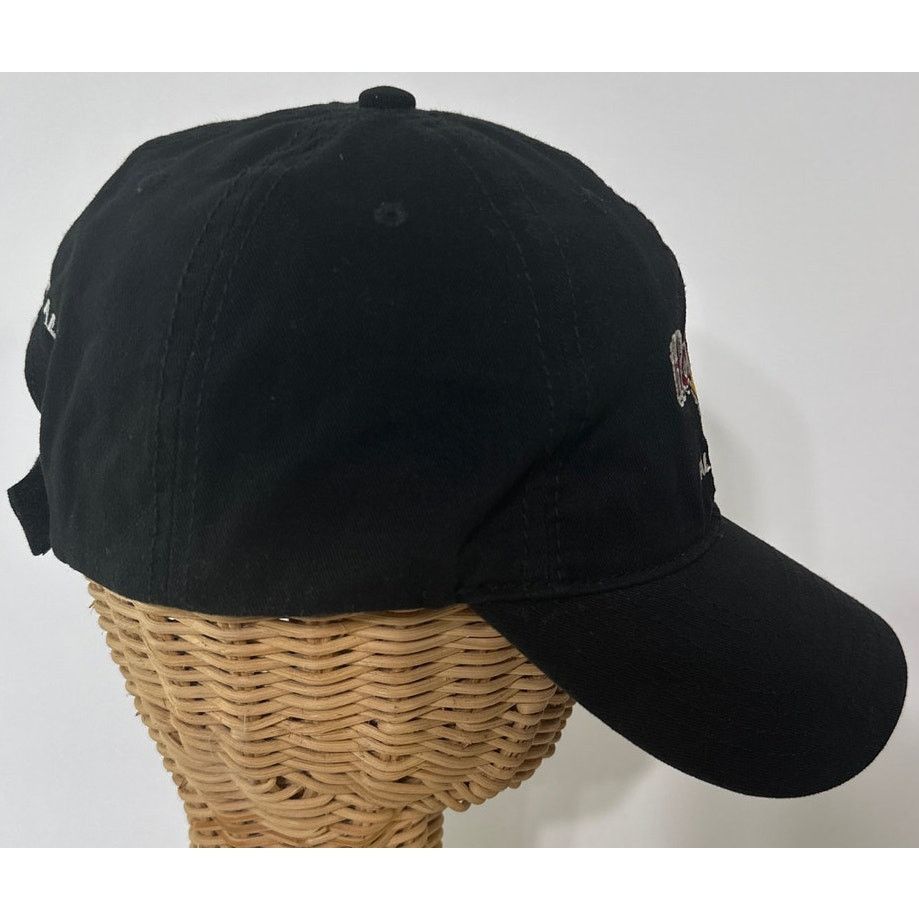 Hard Rock Cafe Hard Rock Cafe Black Baltimore Adjustable Closure Cap Hat Size ONE SIZE - 4 Thumbnail