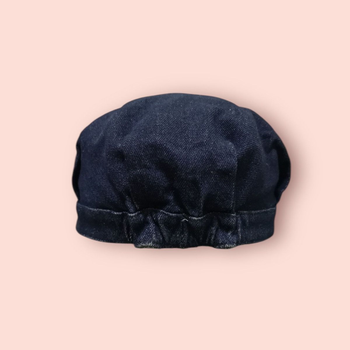 Japanese Brand × Vintage RARE REVERSIBLE DENIM/HICKORY STRIPES WORKER HAT JAPAN Size ONE SIZE - 16 Thumbnail