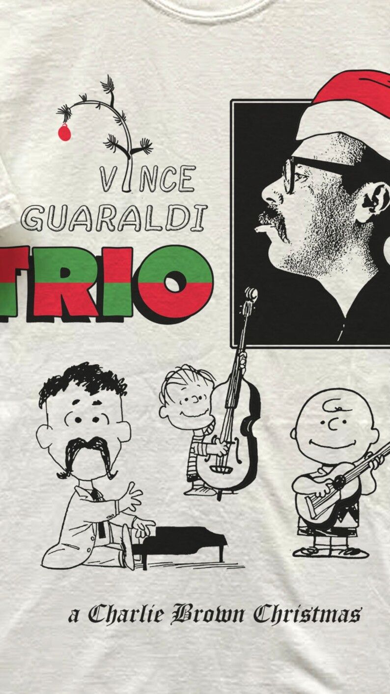 Comfort Colors Vince Guaraldi Trio T-Shirt White Comfort Colors Size US M / EU 48-50 / 2 - 2 Thumbnail