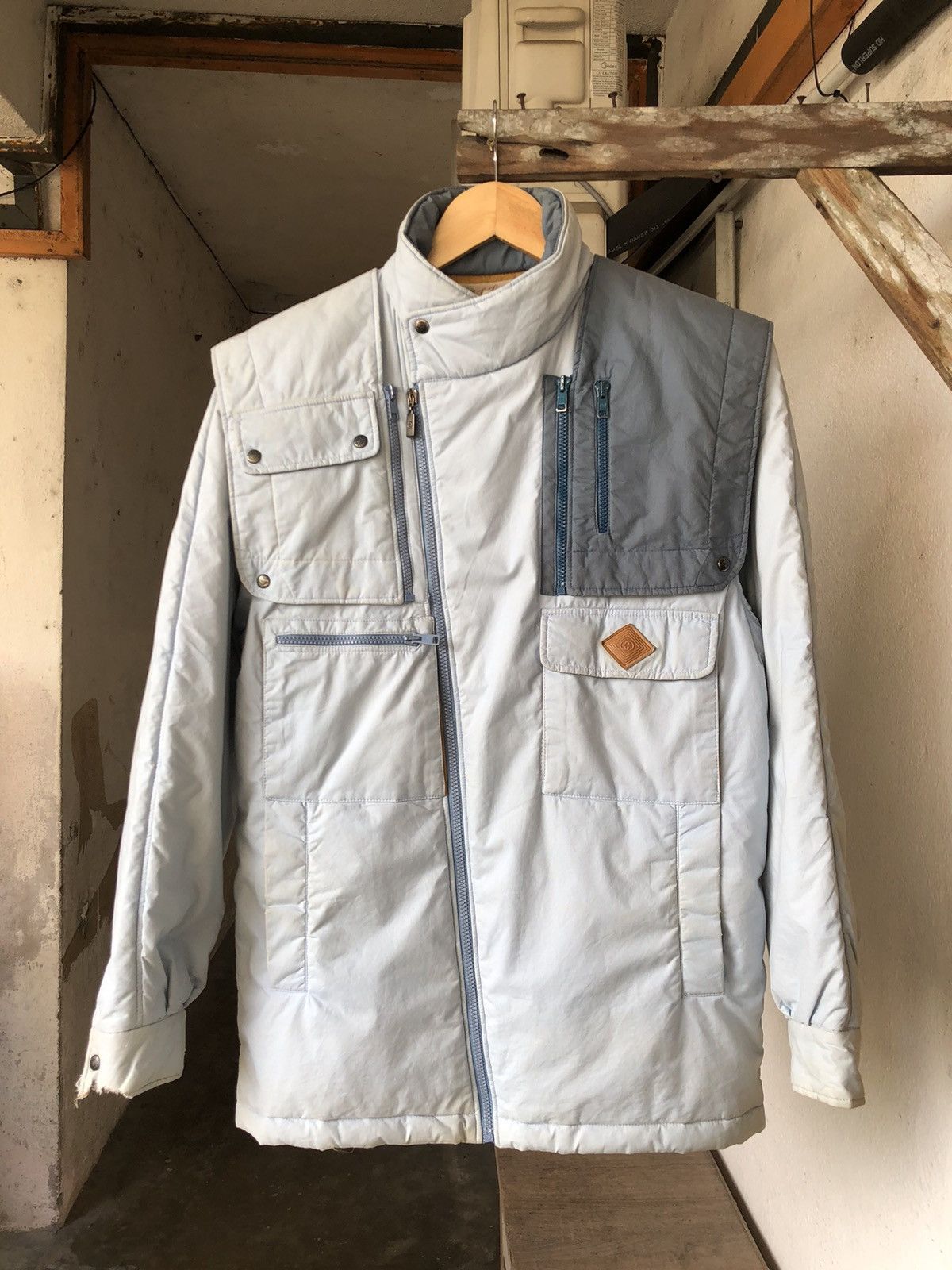 Gucci Rare🔥 Vintage Gucci Distressed Padding Jacket Size US XS / EU 42 / 0 - 2 Thumbnail