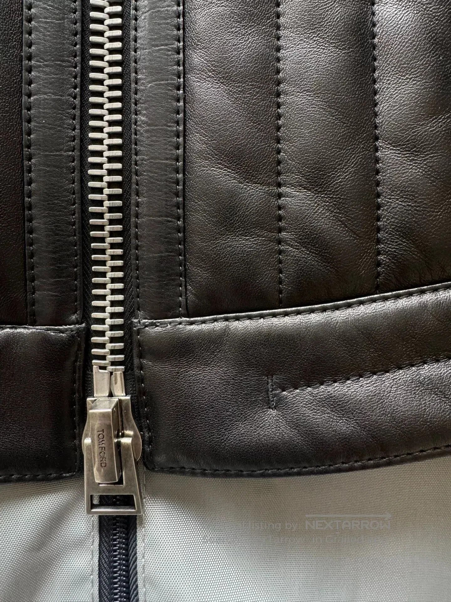 Tom Ford Tom Ford Black Leather Motorcycle Jacket. Size US S / EU 44-46 / 1 - 4 Thumbnail